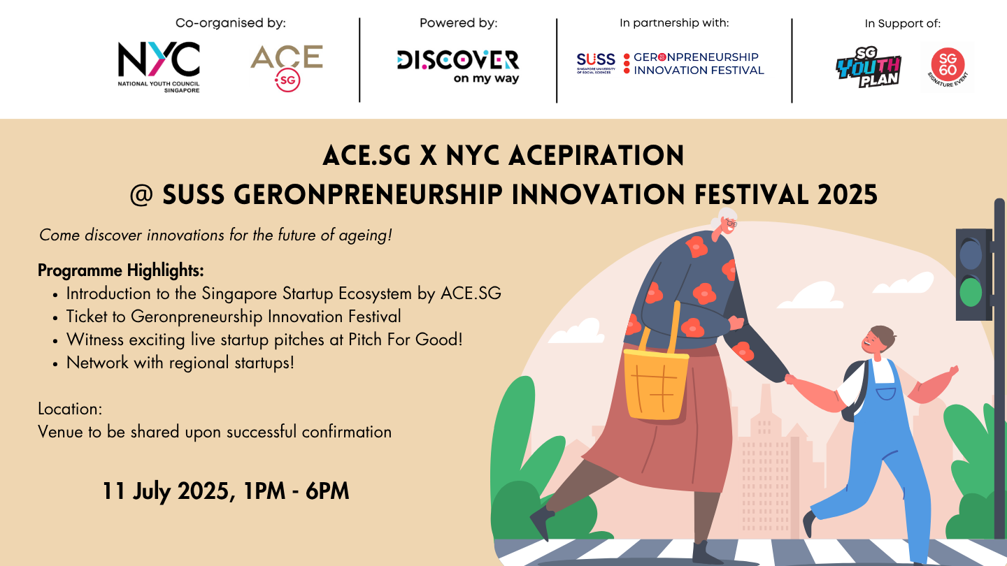 ACE.SG X NYC ACEpiration @ Geronpreneurship Innovation Festival