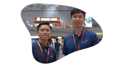 Hui Wen & Desmond, Airport Operations Managers