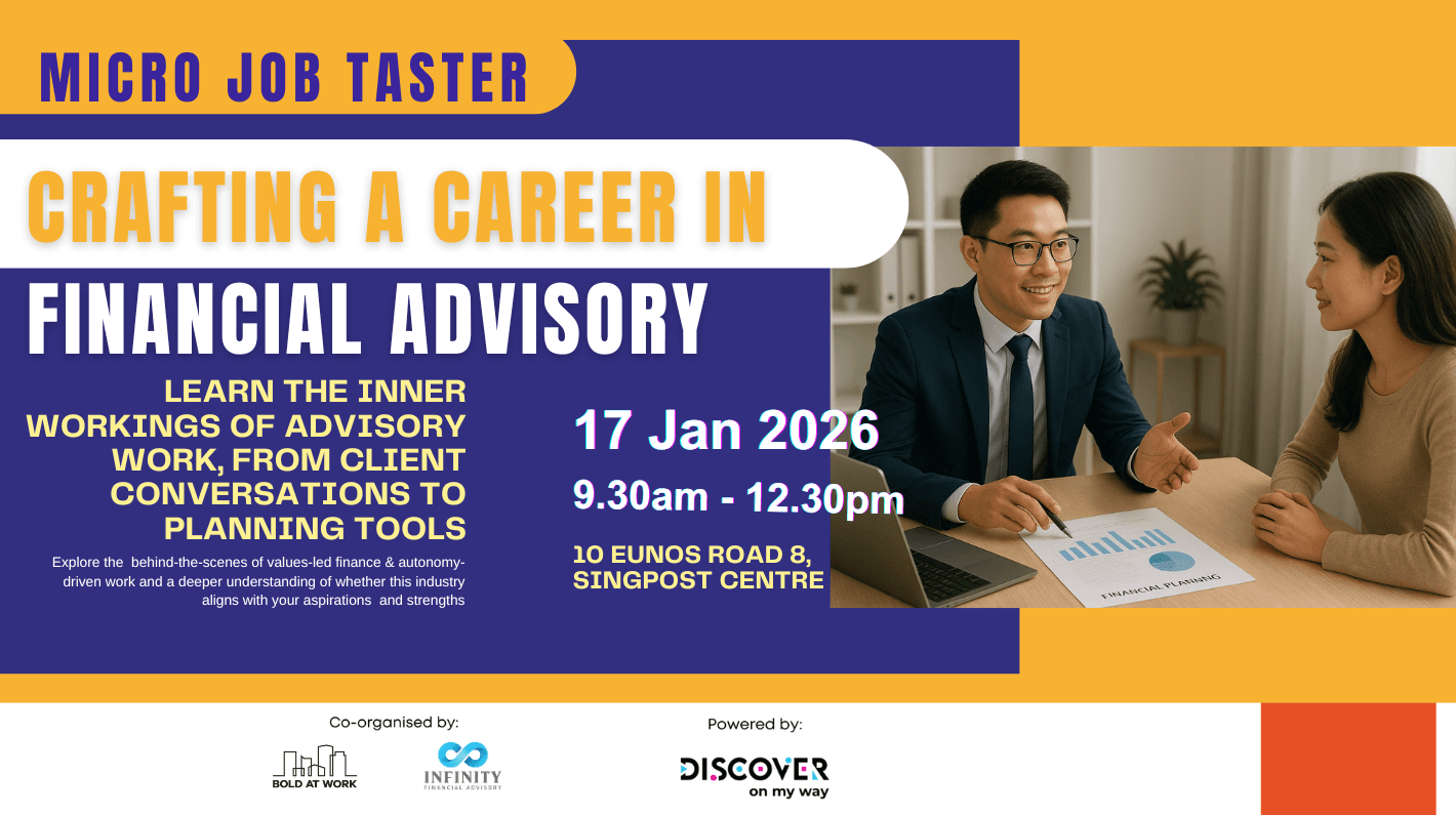 Image of event: Micro-job Taster: Crafting a Career in Financial Advisory