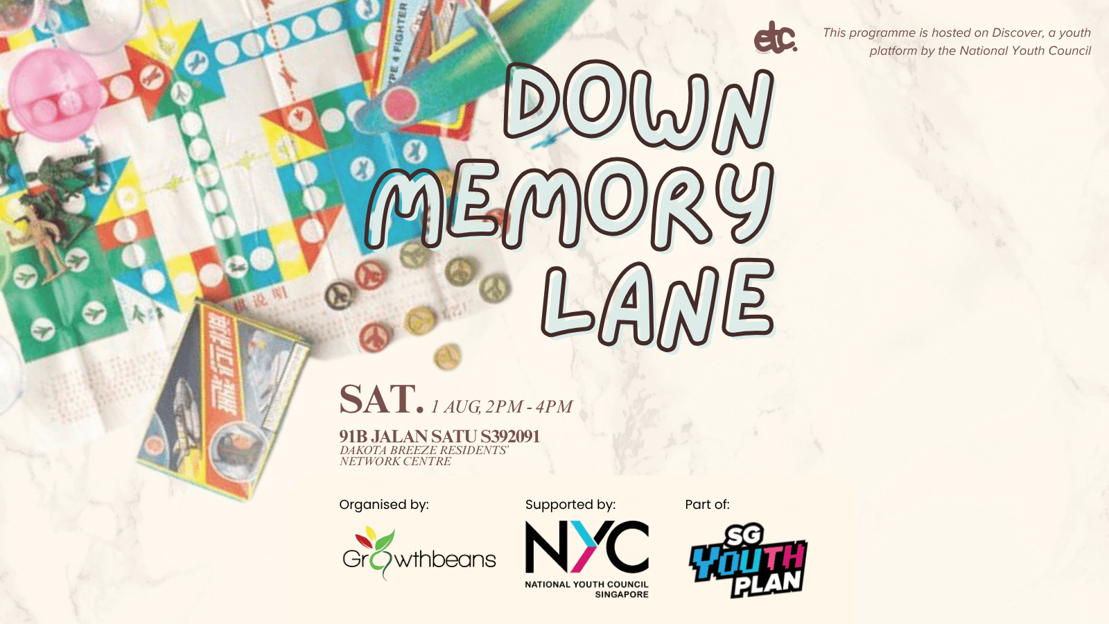 Image of event: Communi-Play : Down Memory Lane