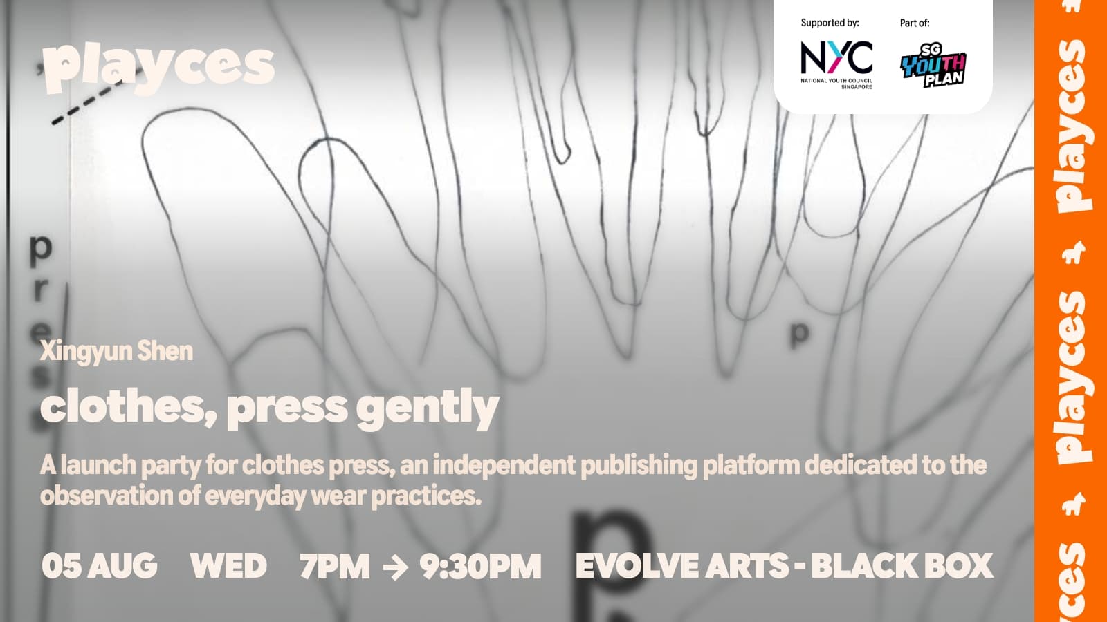 Image of event: clothes, press gently