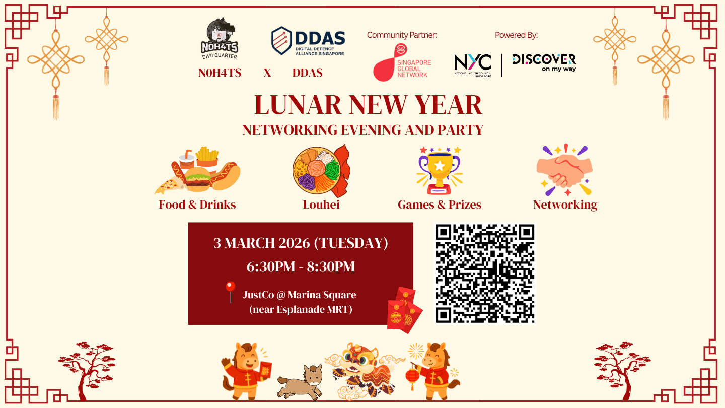 Image of event: DDAS x N0H4TS Lunar New Year Networking Evening and Party