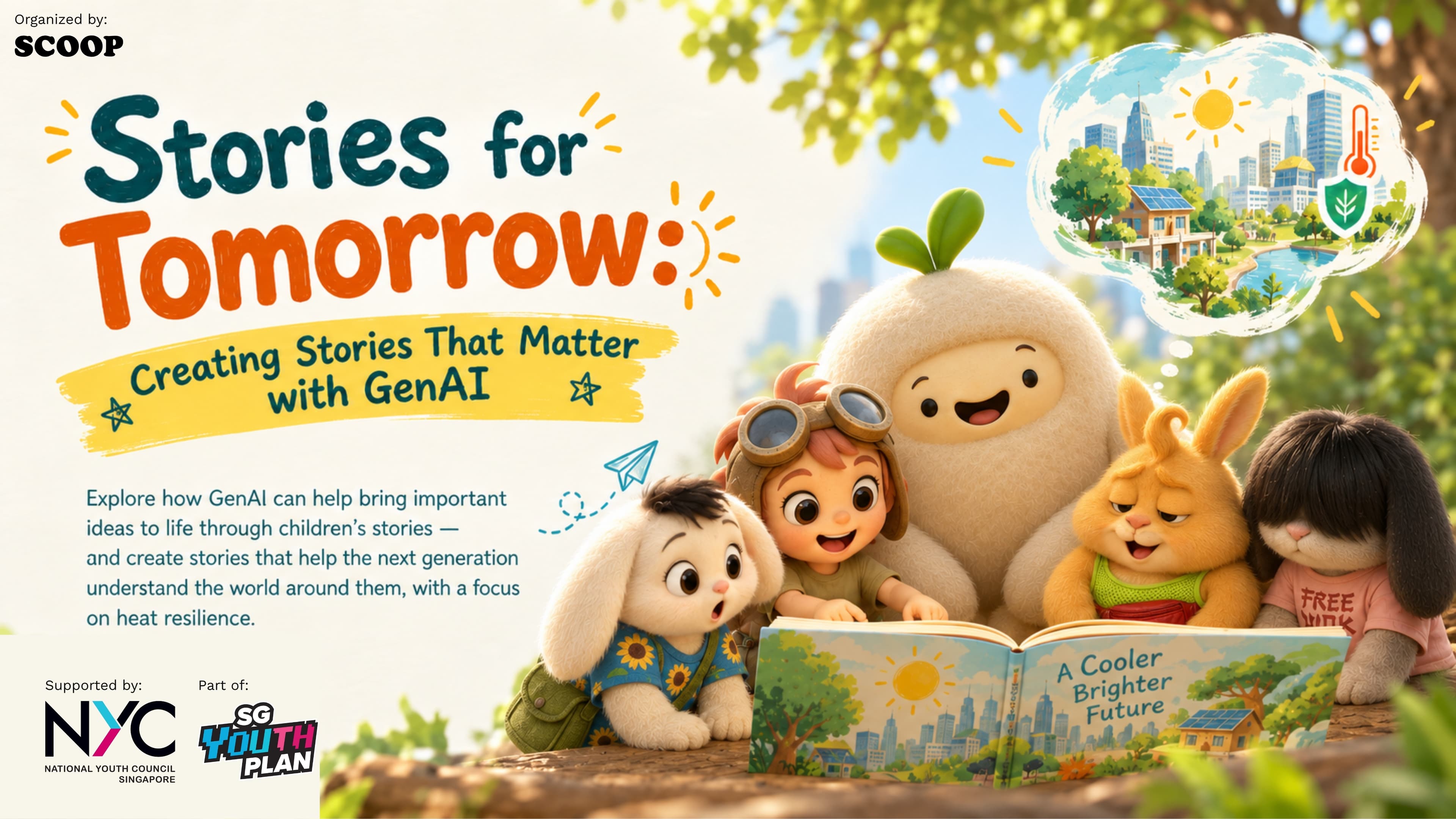 Image of event: Stories for Tomorrow: Creating Stories That Matter with GenAI