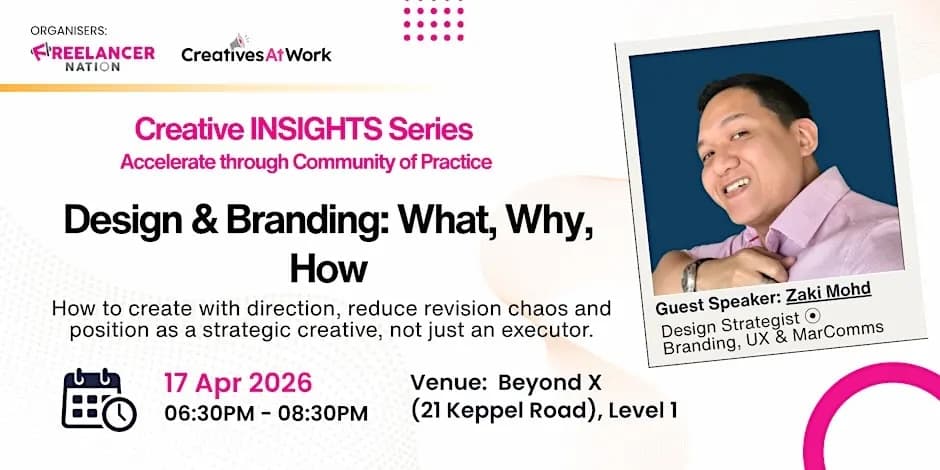Image of event: Design & Branding: What, Why, How?