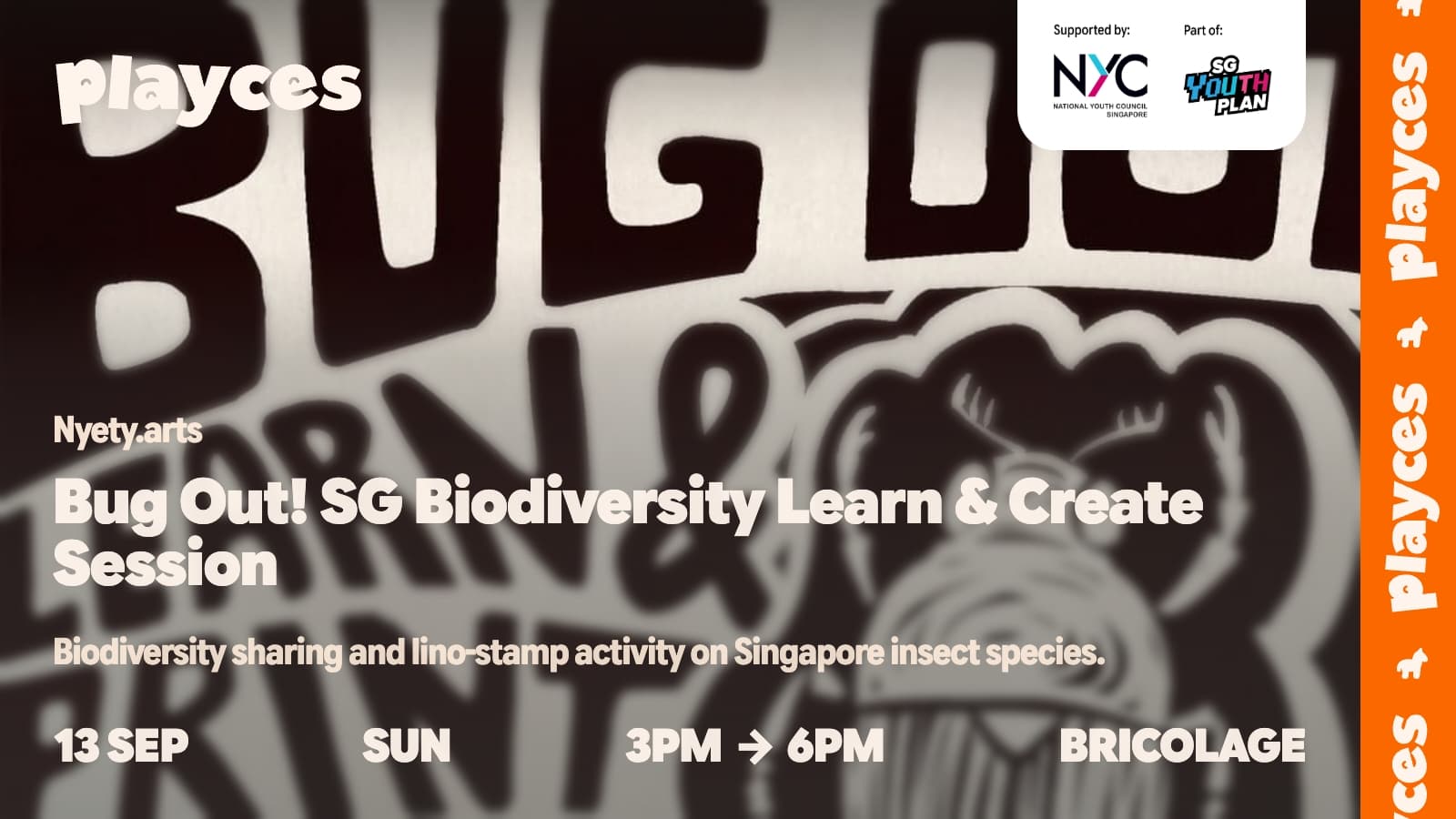 Image of event: Bug Out! SG Biodiversity Learn & Create Session