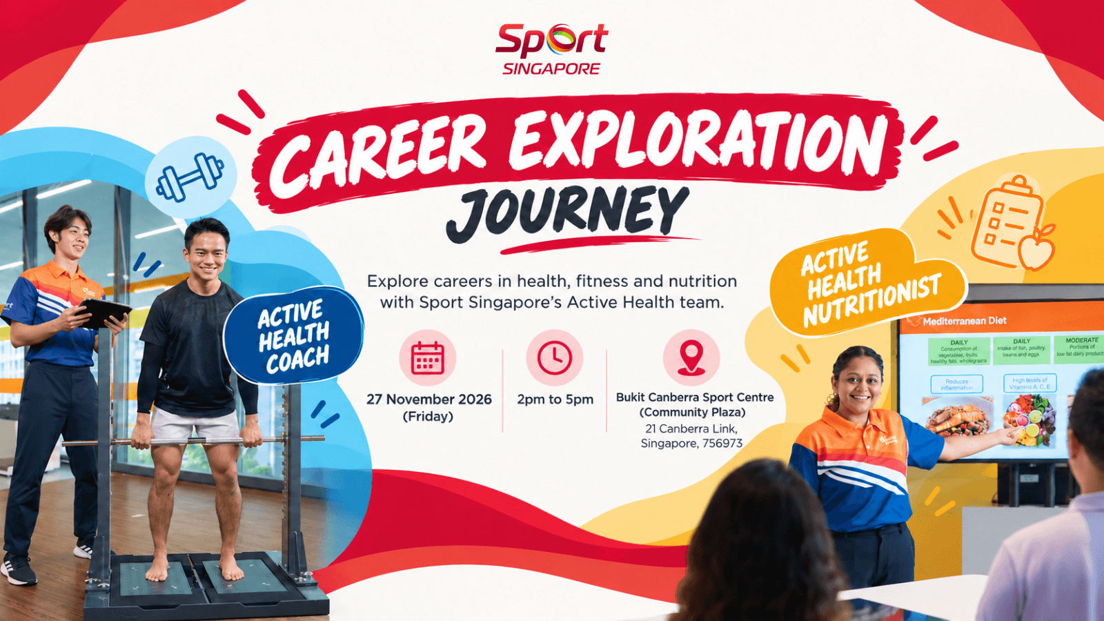 Image of event: Career Exploration Journey with Sport Singapore