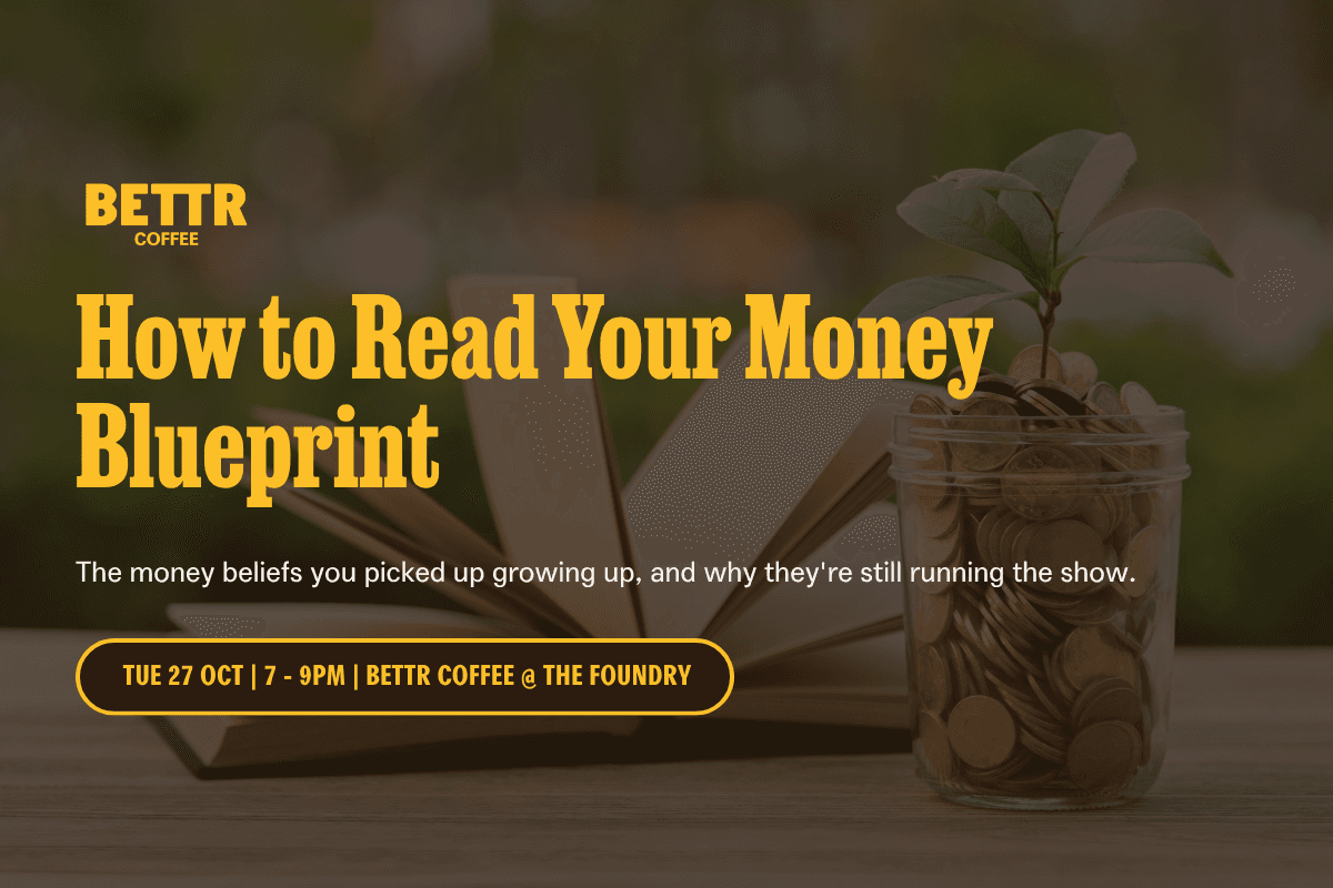 Image of event: 100% Unfiltered: How to Human — How to Read Your Money Blueprint