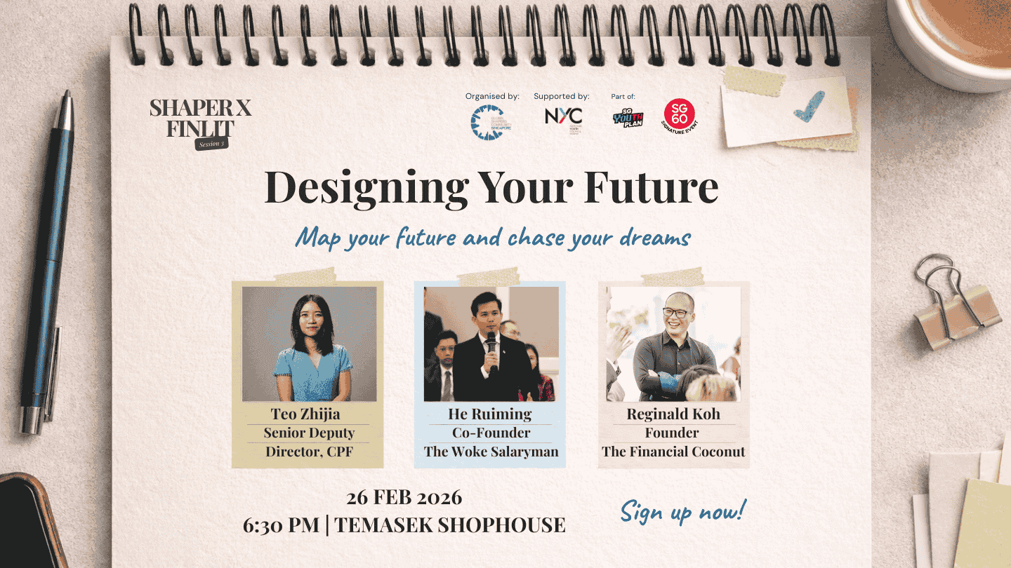 Image of event: Shaper X FinLit: Designing Your Dream Future