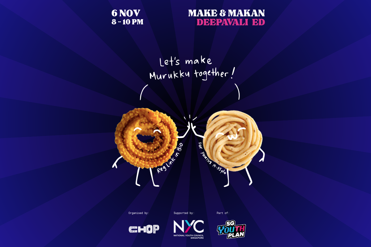 Image of event: Make & Makan: Deepavali Ed