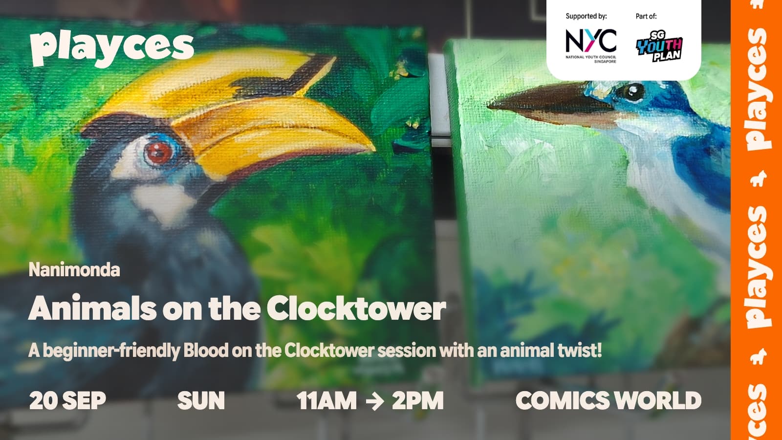 Image of event: Animals on the Clocktower