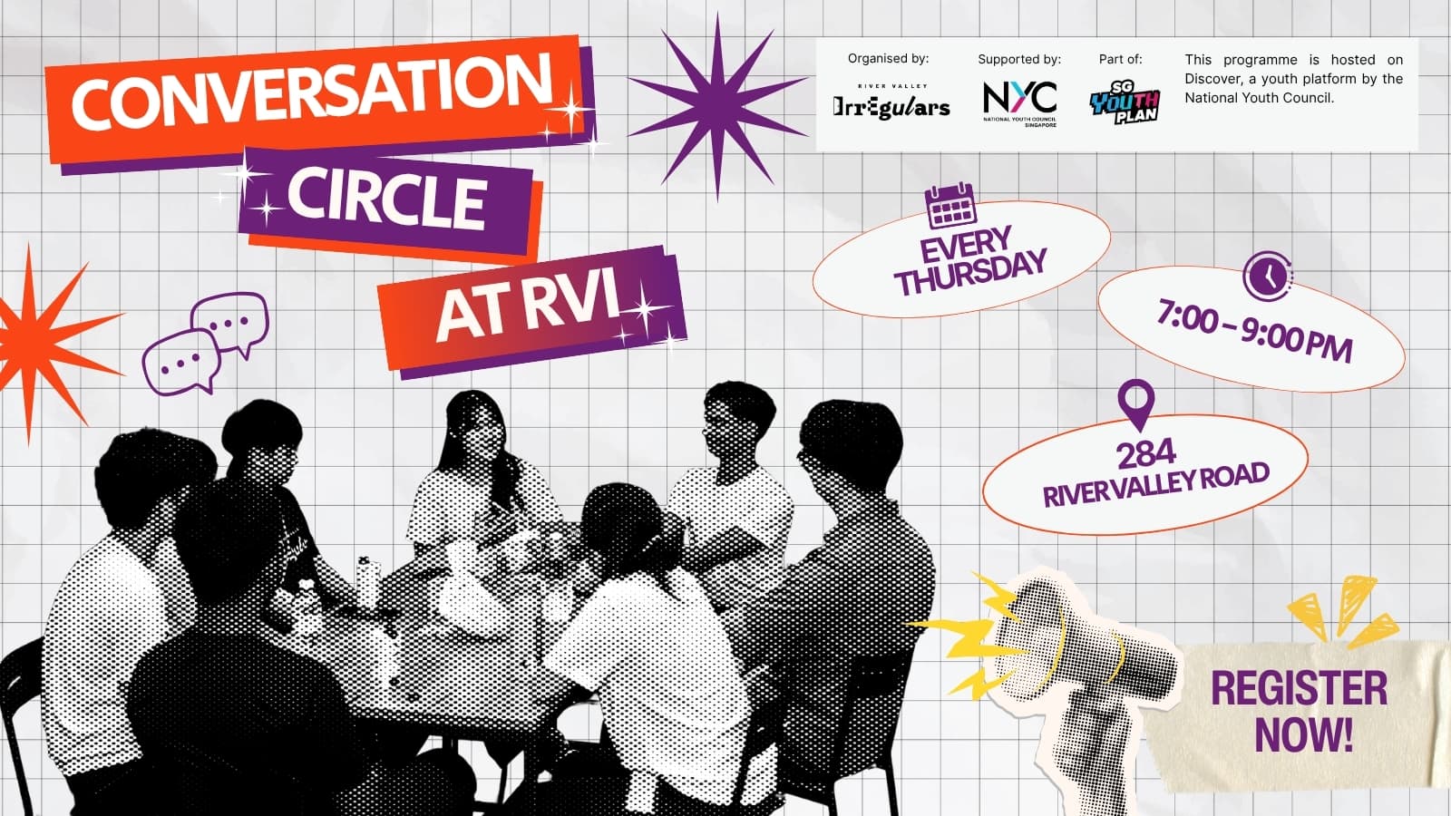 Image of event: Conversation Circle @ RVI