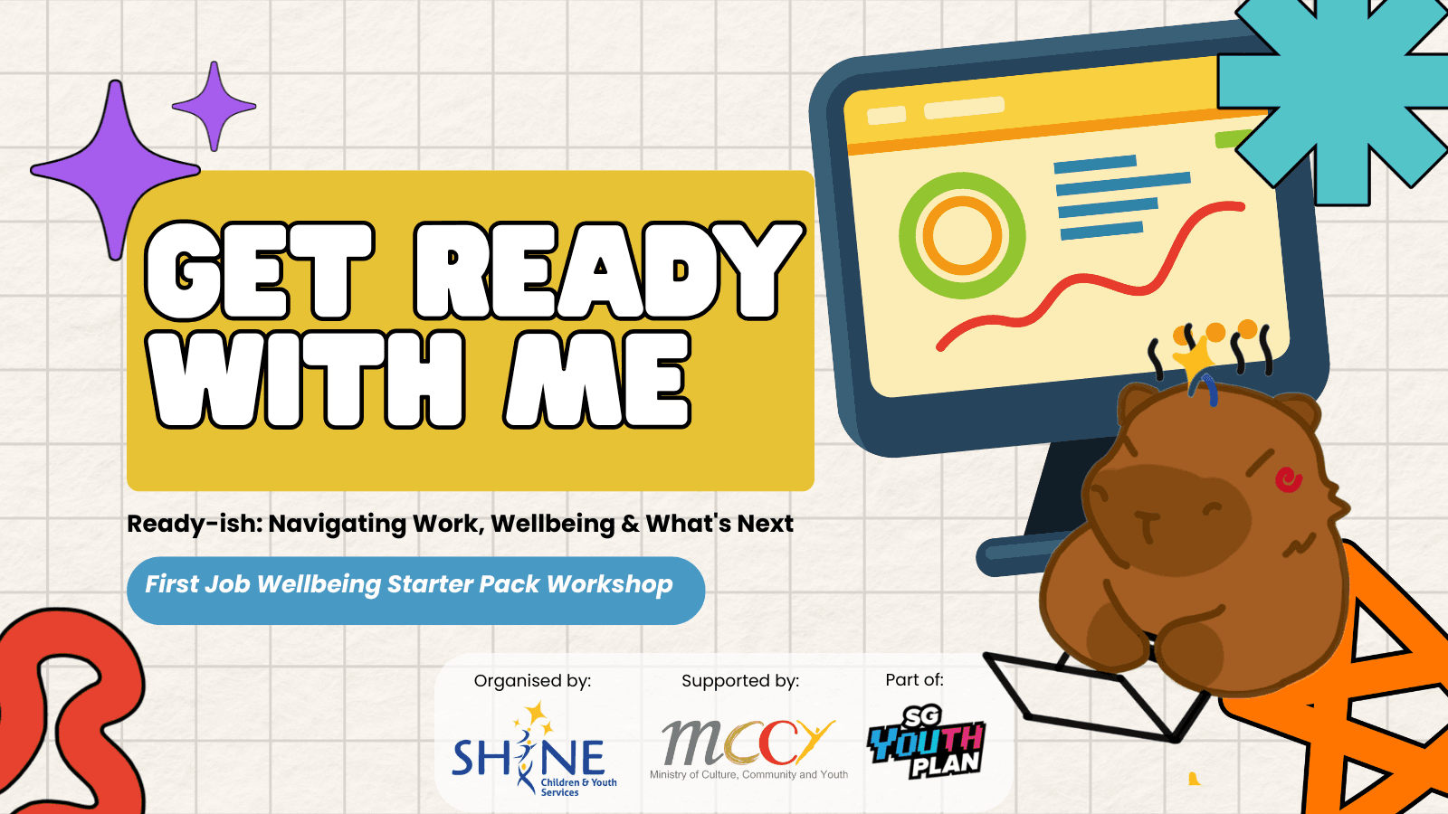 Image of event: Get Ready with Me: First Job Wellbeing Starter Pack Workshop