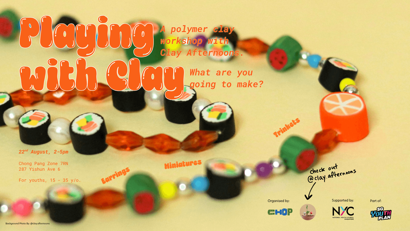 Image of event: Playing with Clay