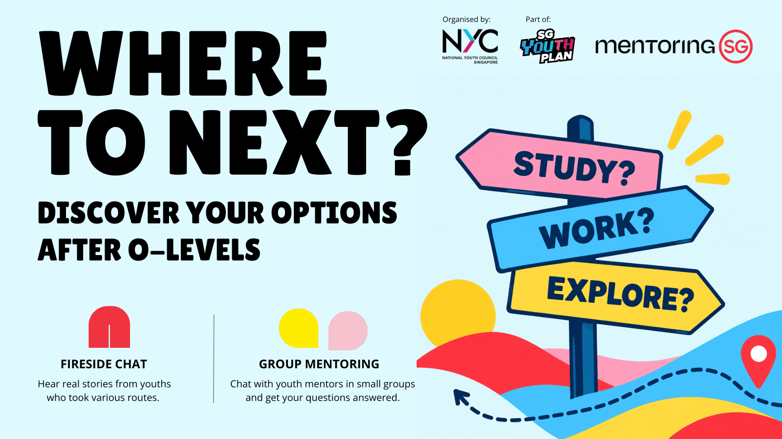 Image of event: Where to Next? Post O-Level