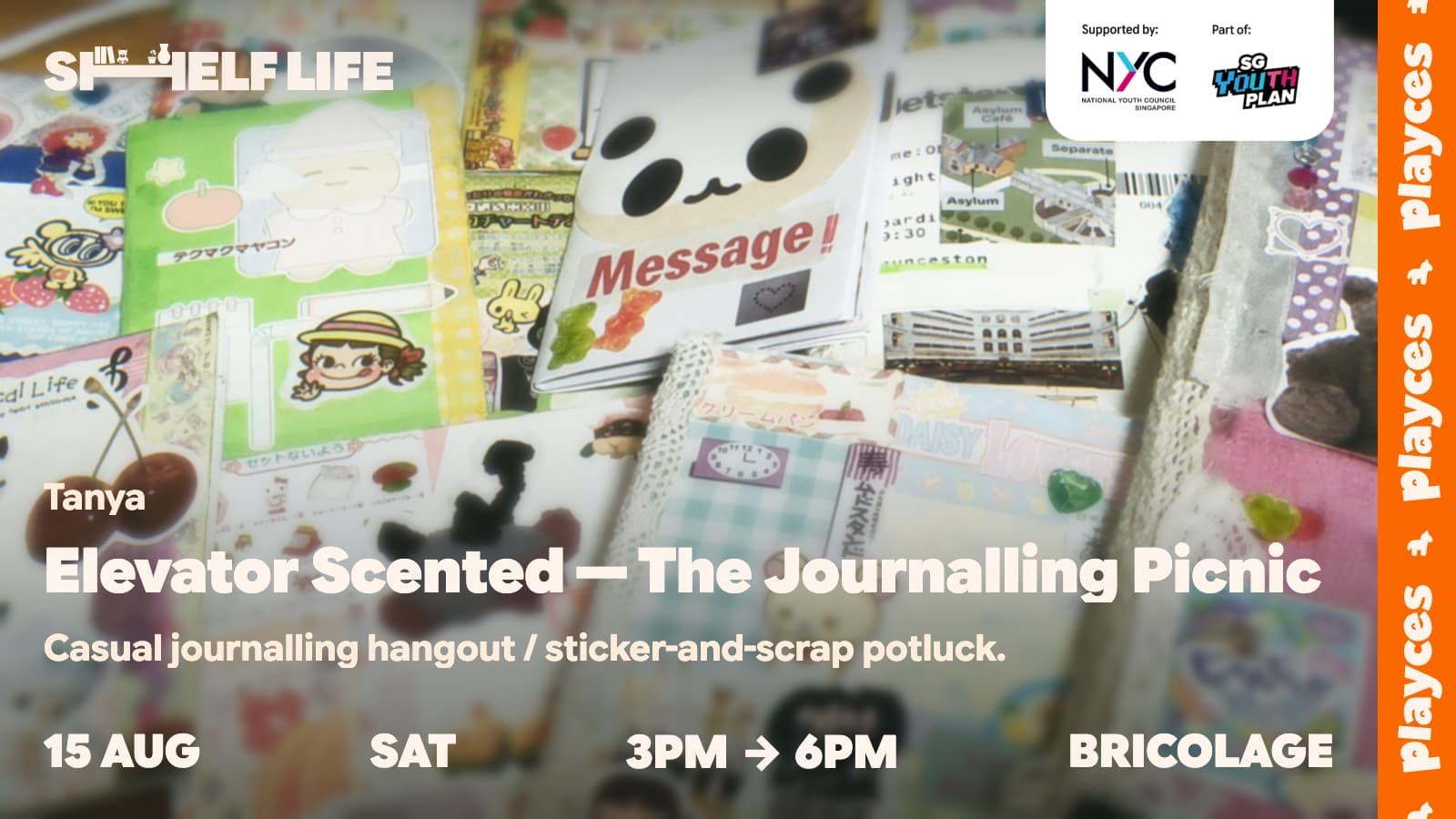 Image of event: Elevator Scented — The Journalling Picnic