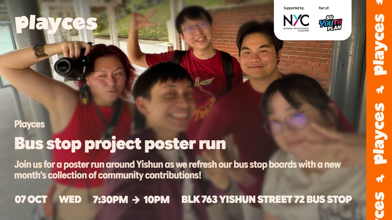 Image of event: Bus stop project poster run