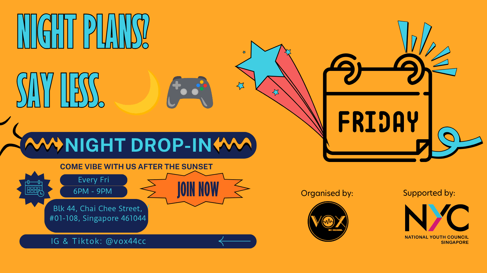 Image of event: VIBE WITH US 