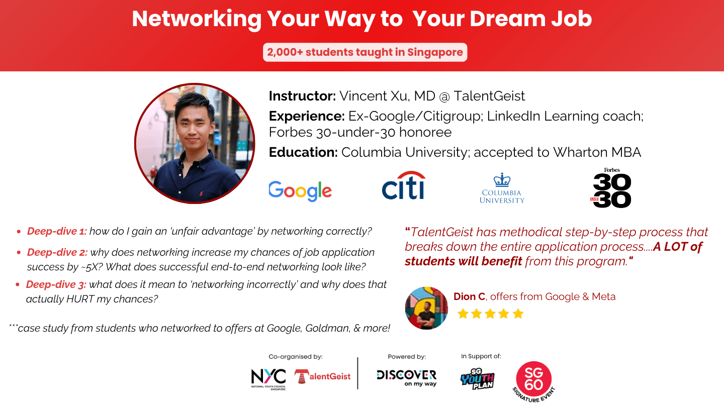 Image of event: Industry Sprint -- Networking Your Way to Your Dream Job
