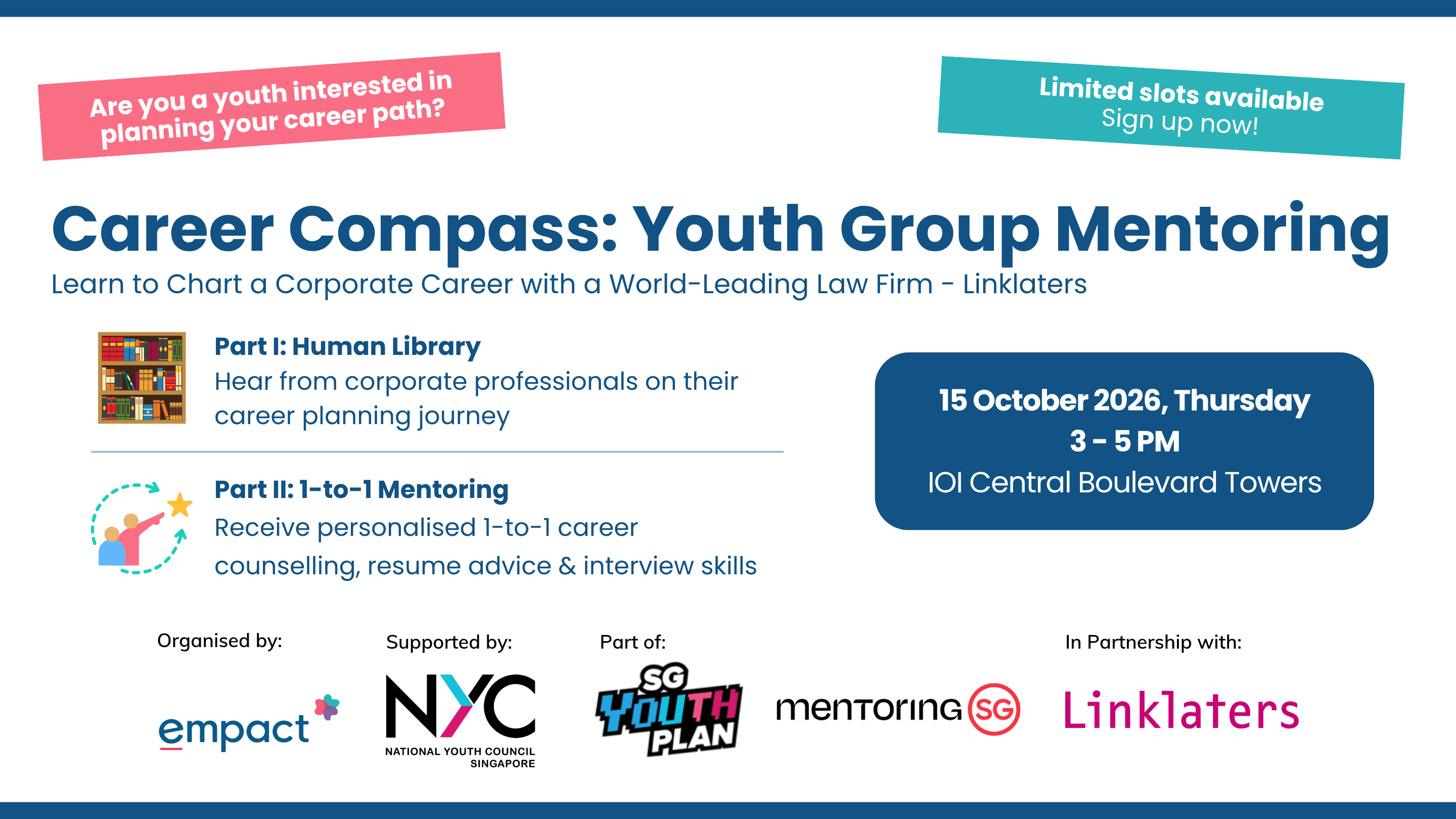 Image of event: Career Compass: Youth Group Mentoring 🚀