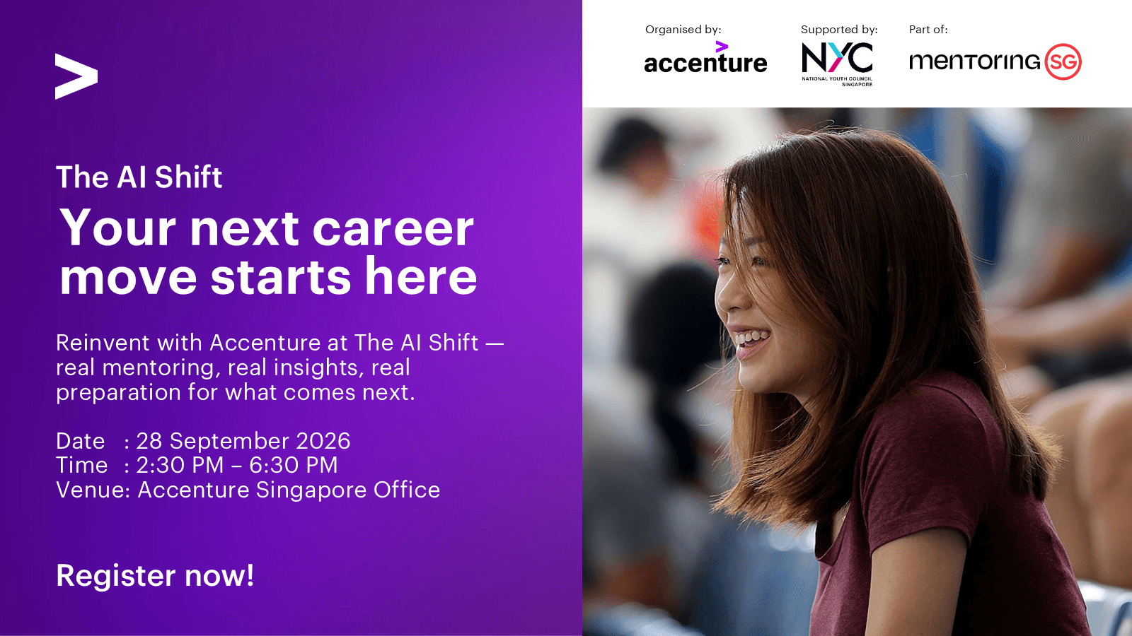 Image of event: The AI Shift: Your next career move starts here.