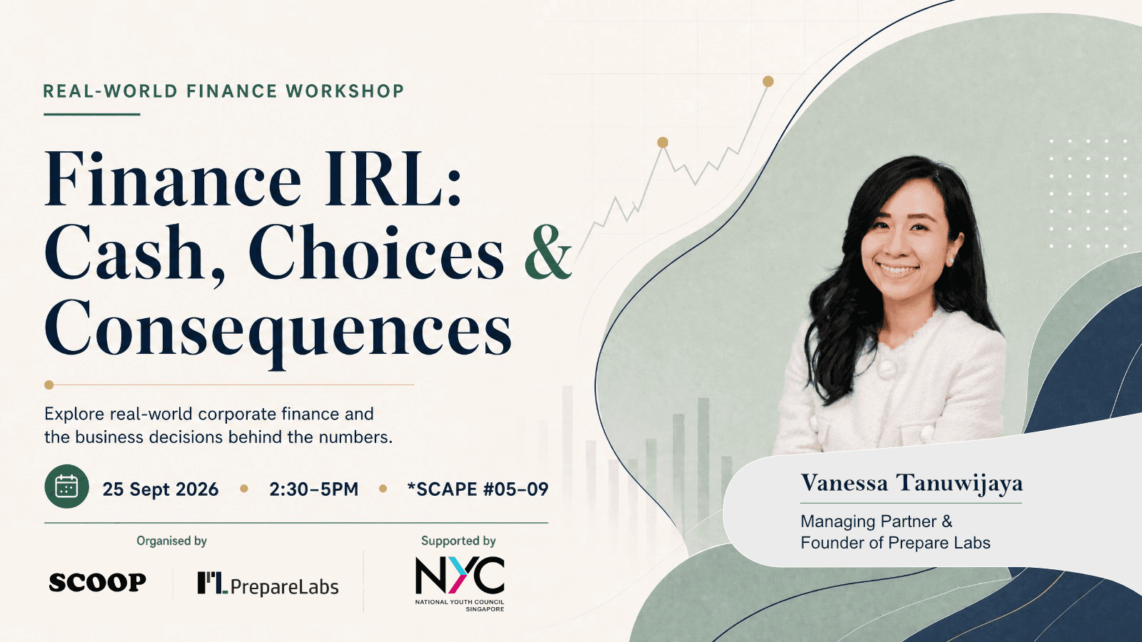 Image of event: Corporate Finance IRL: Cash, Choices & Consequences