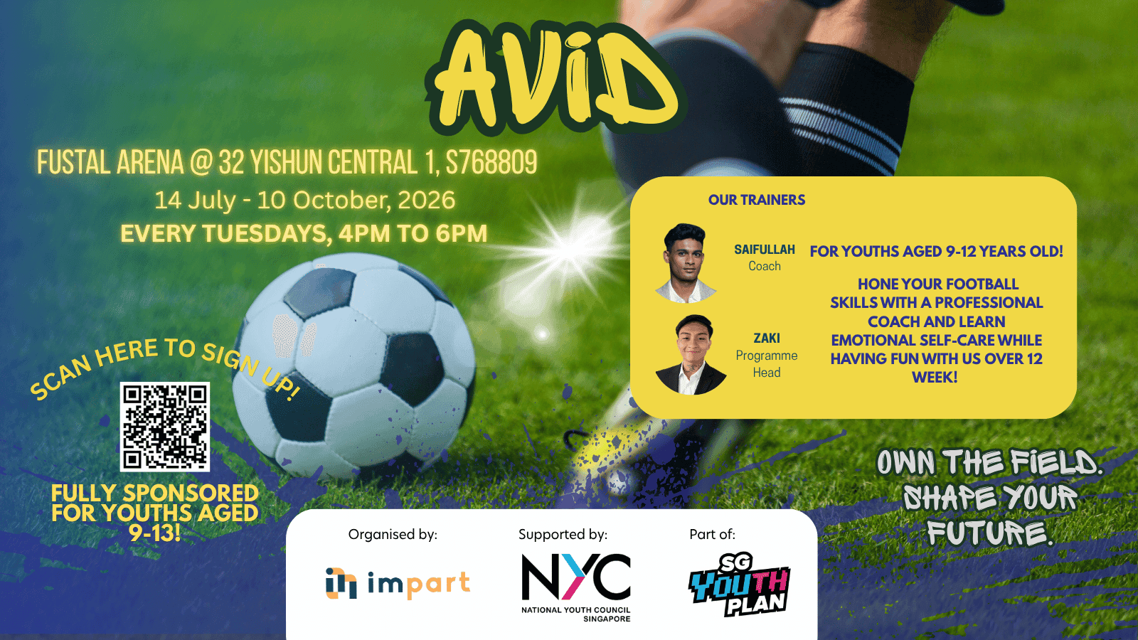 Image of event: AVID - July 21st, 2026