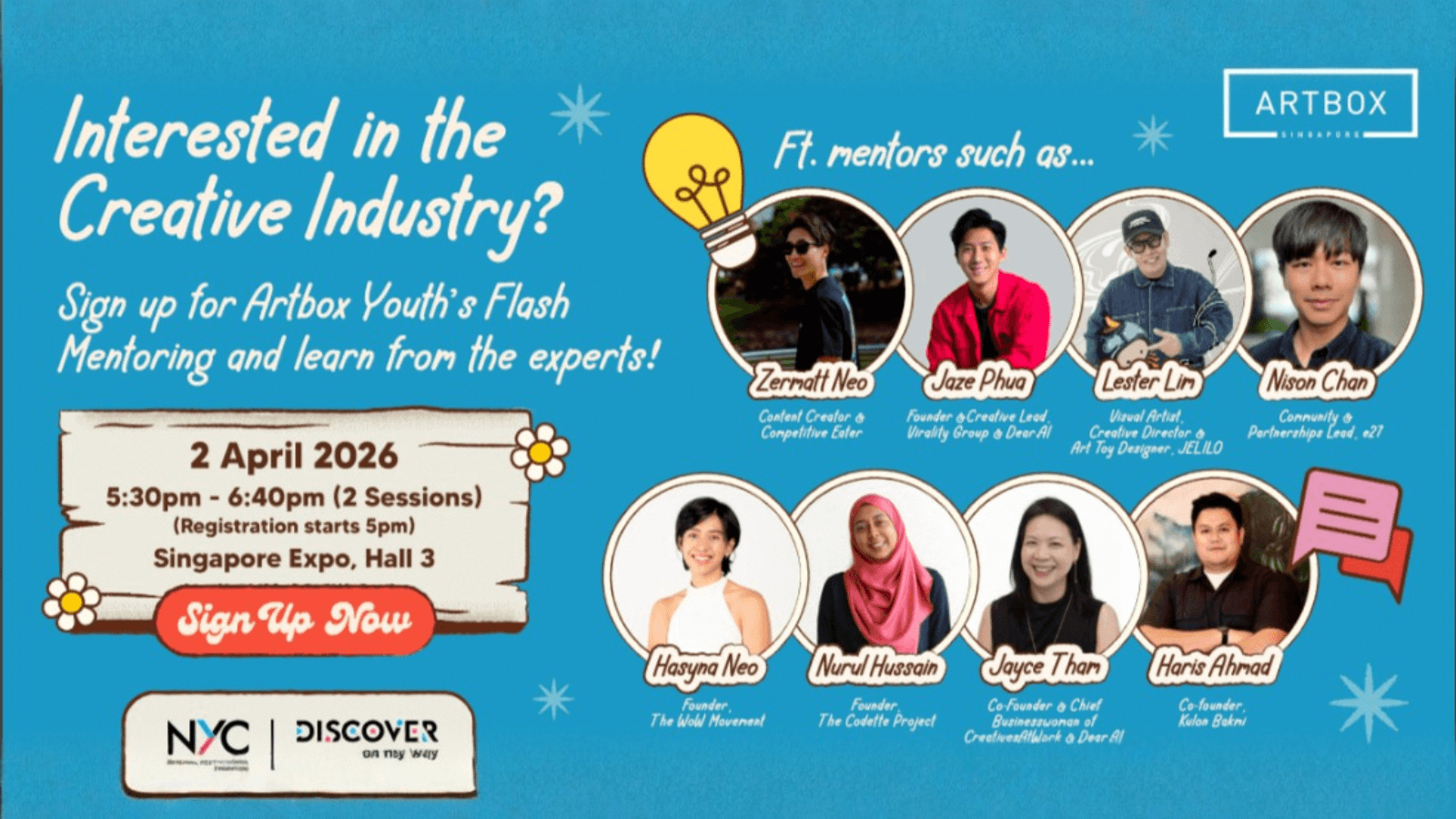 Image of event: Artbox Youth – Ask-Me-Anything sessions with professionals