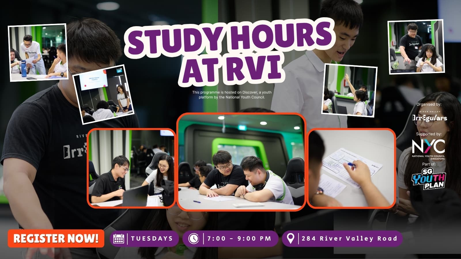 Image of event: Study Hours @ RVI