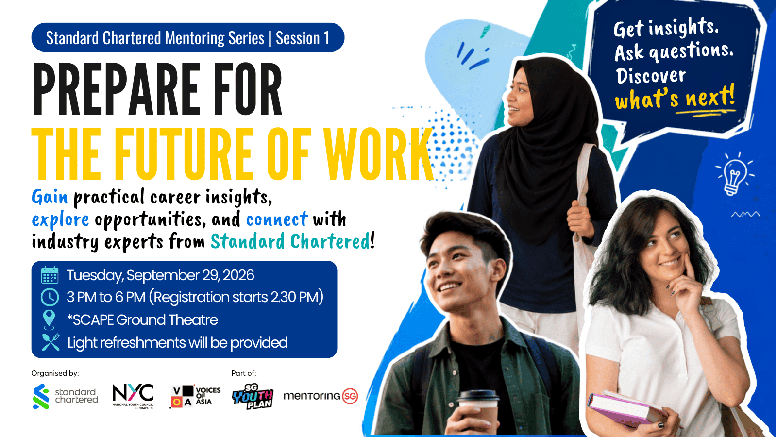 Image of event: Standard Chartered Mentoring Series