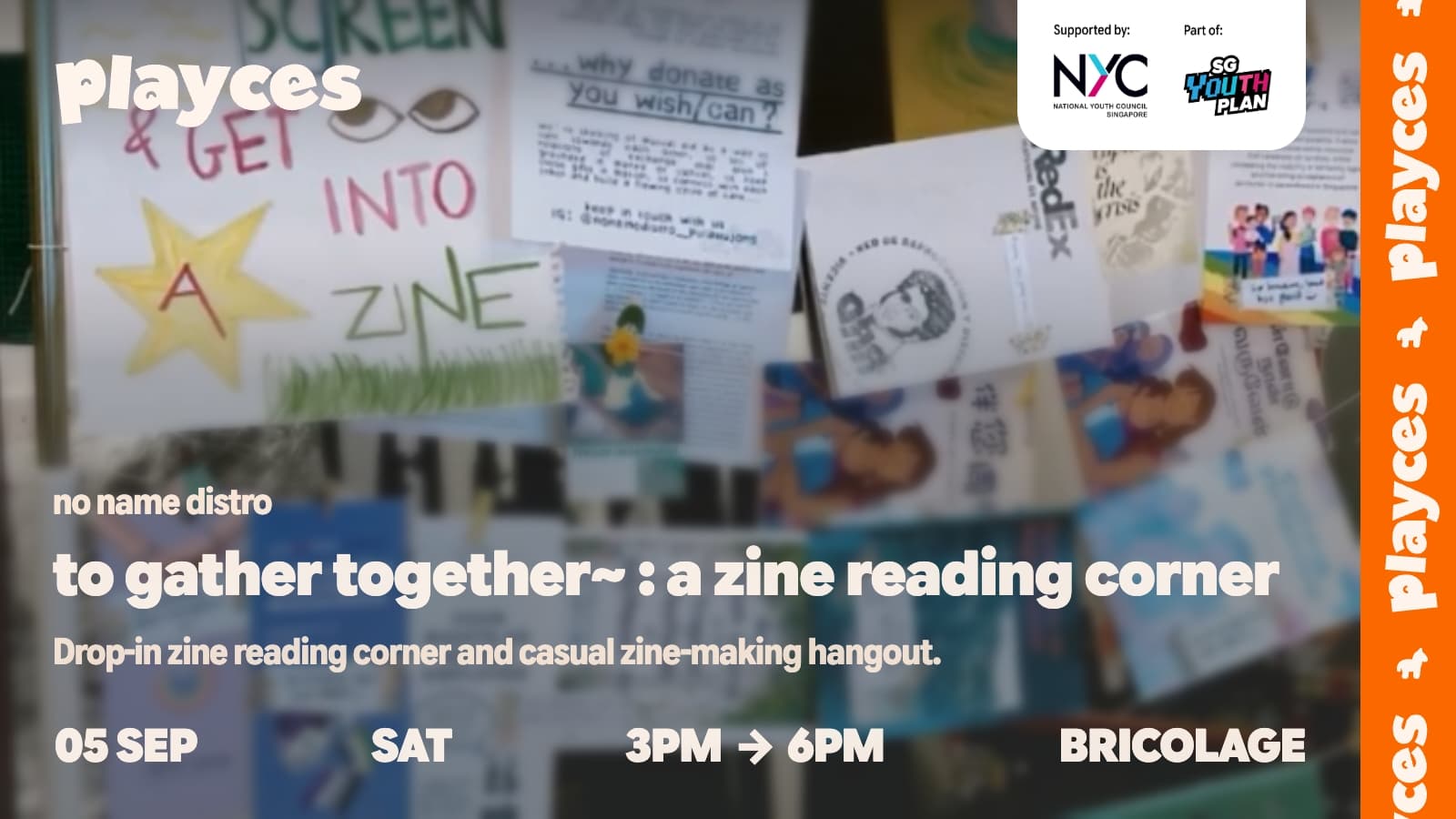 Image of event: to gather together~ : a zine reading corner