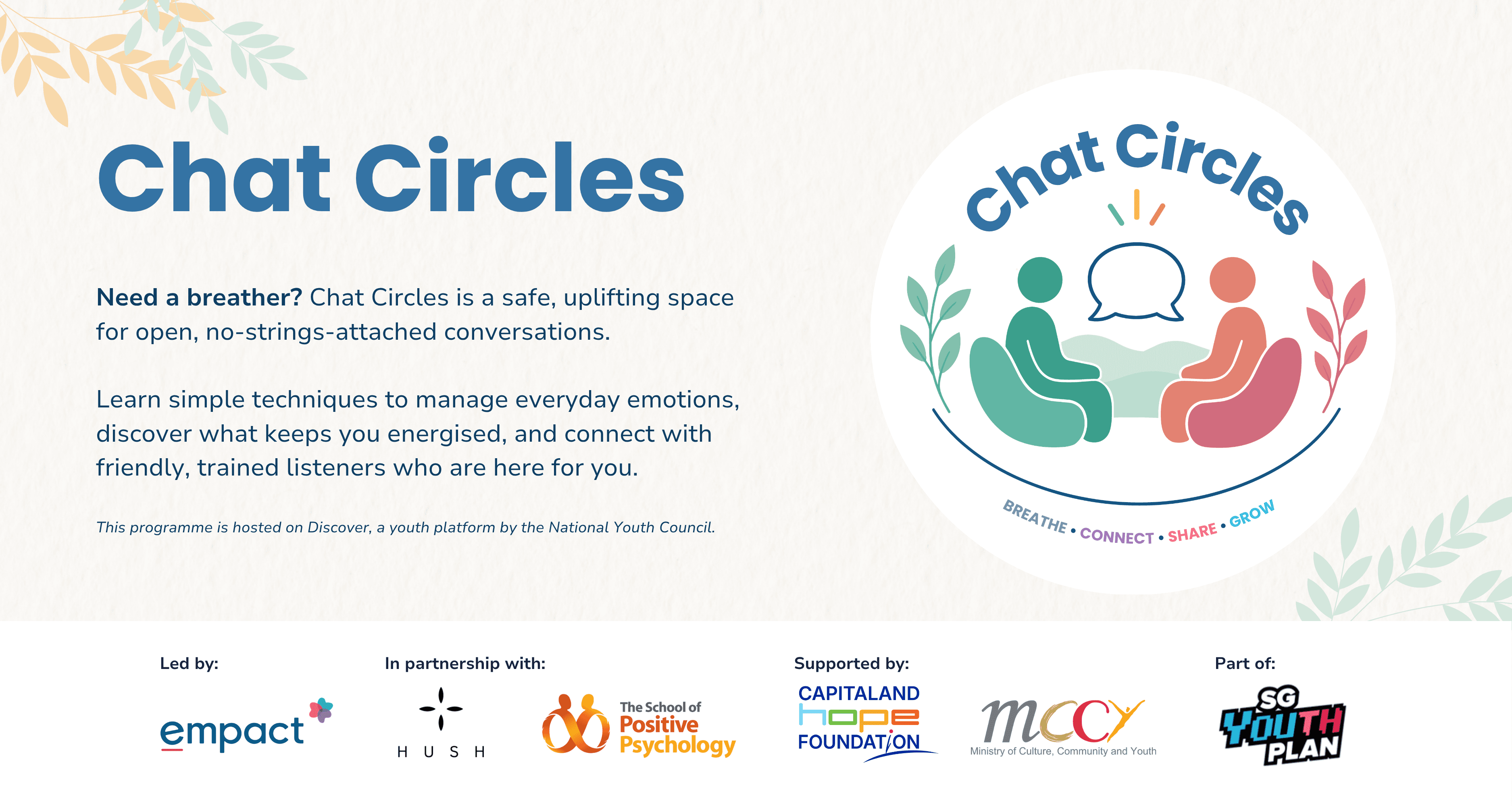 Image of event: Chat Circles Session