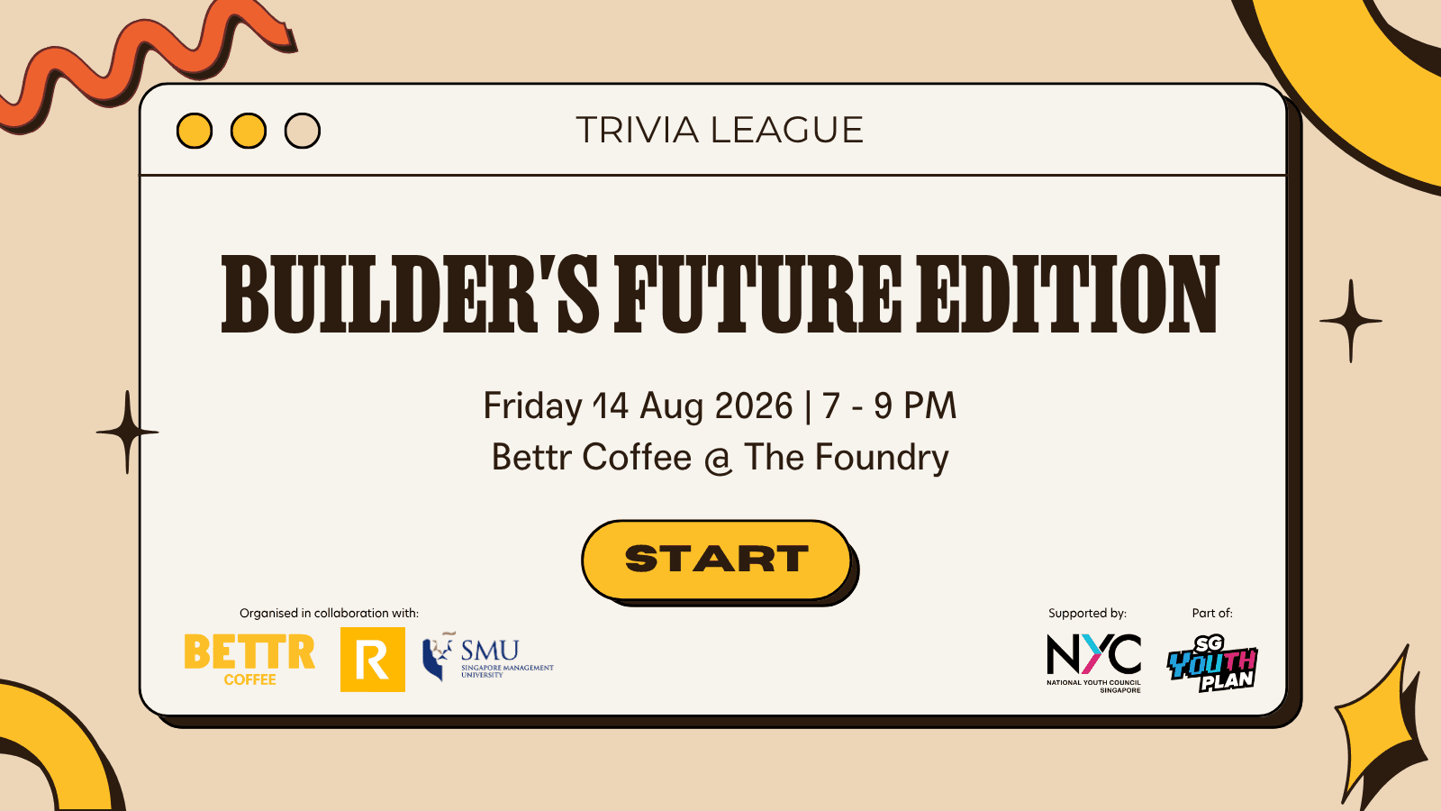 Image of event: 100% Unfiltered — Trivia League: Builder's Future Edition