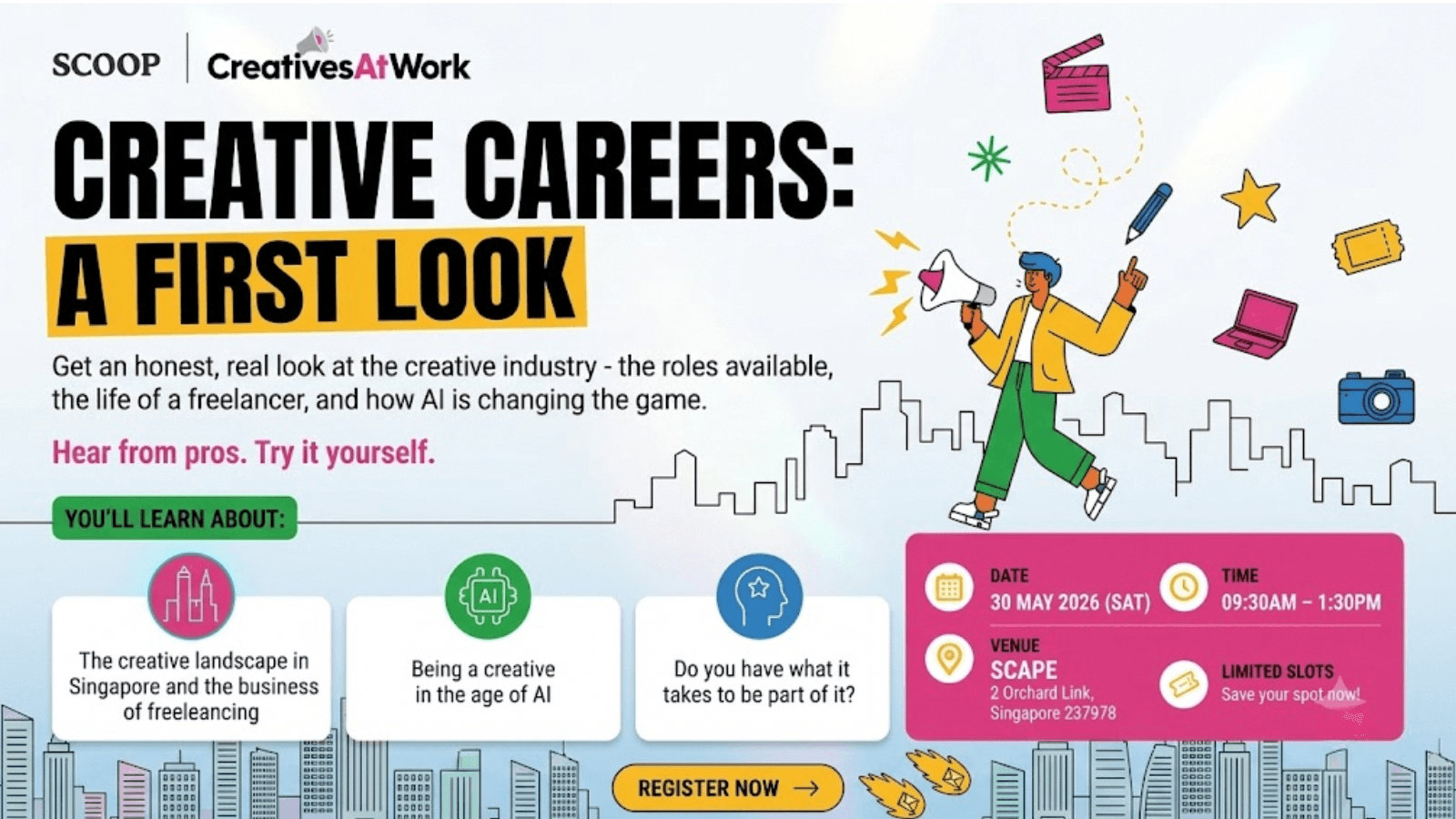 Image of event: Creatives Career: A First Look