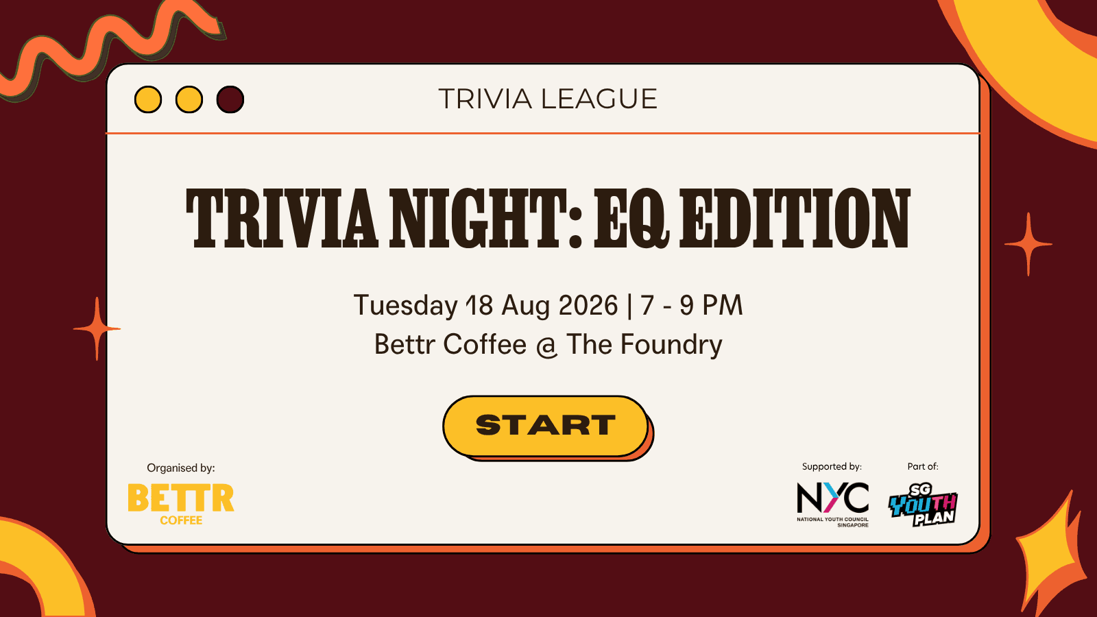 Image of event: 100% Unfiltered — Trivia League: EQ Edition