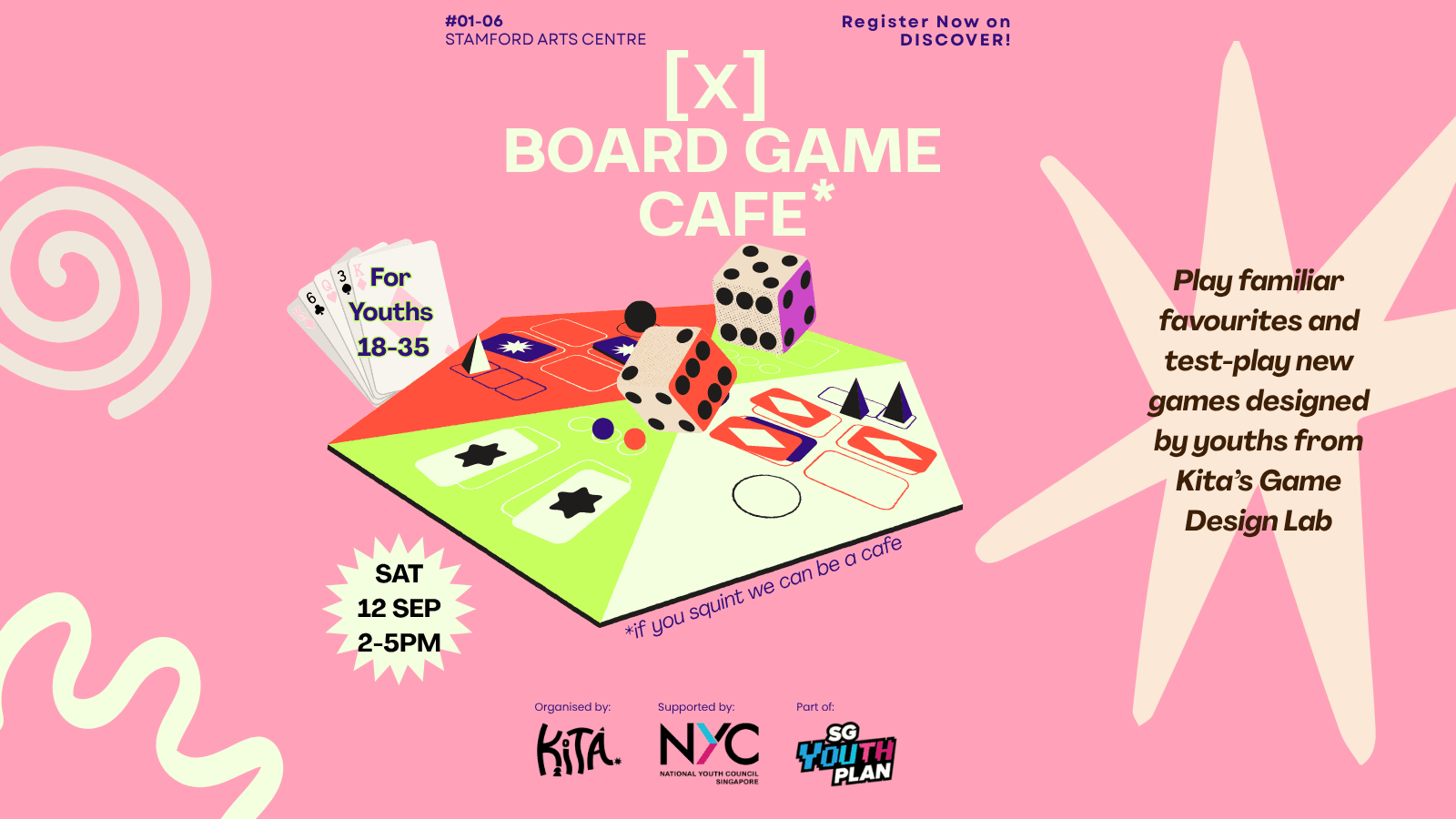 Image of event: [X] by Kita - [X] Board Game Cafe
