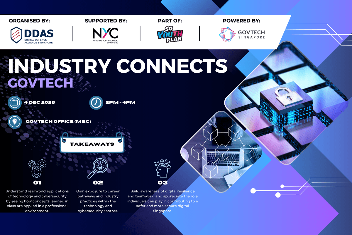 Image of event: Industry Connect - GOVTECH (PM)