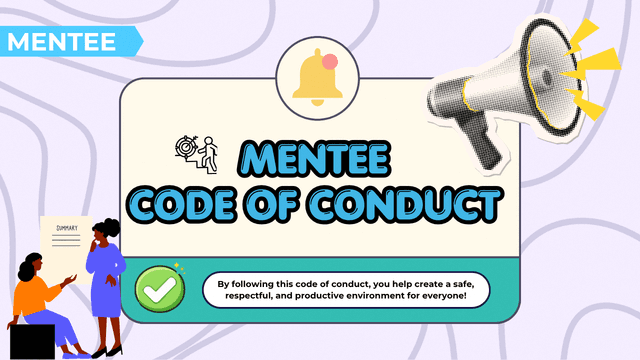 Code of Conduct (CoC) for Discover Mentees