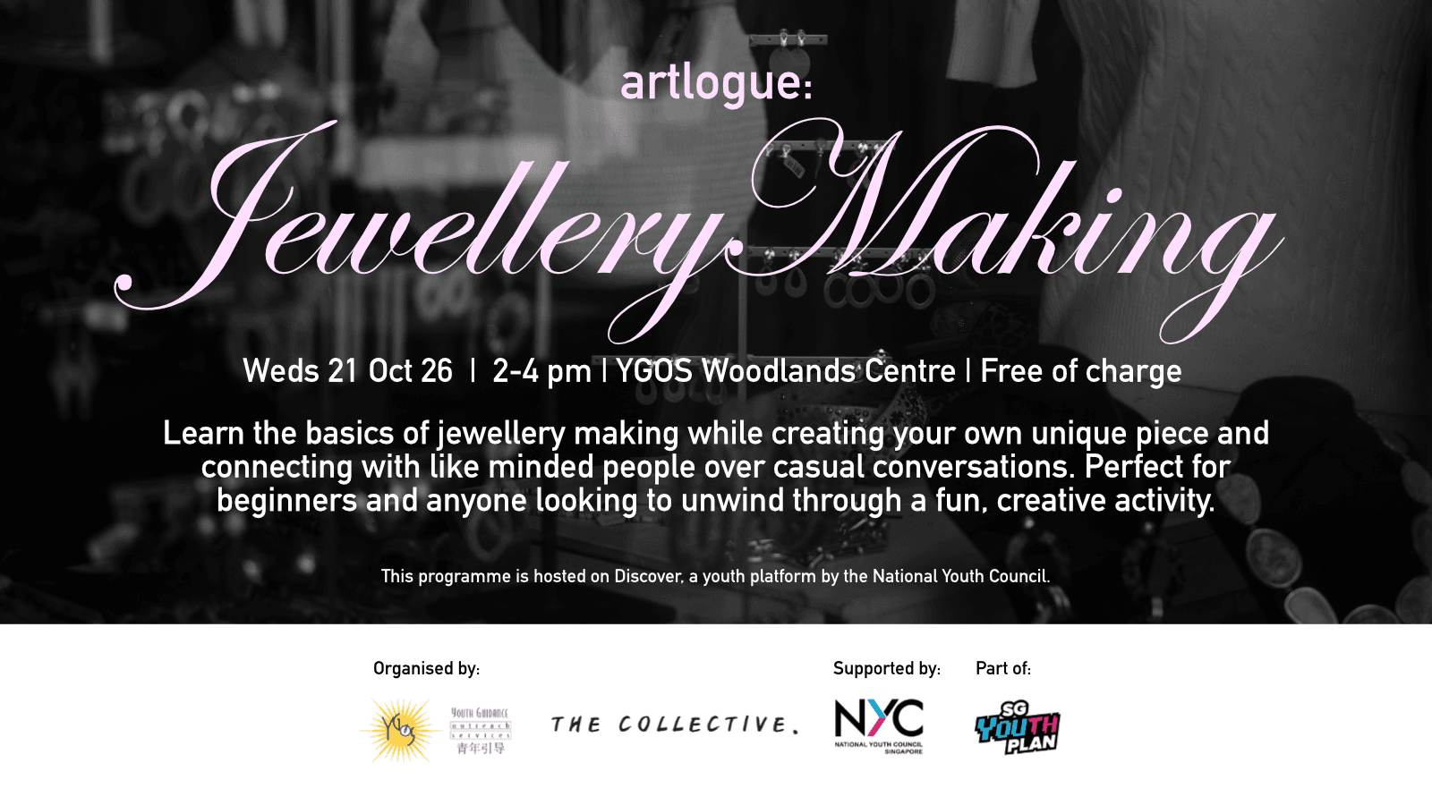 Image of event: Artlogue: Jewellery Making