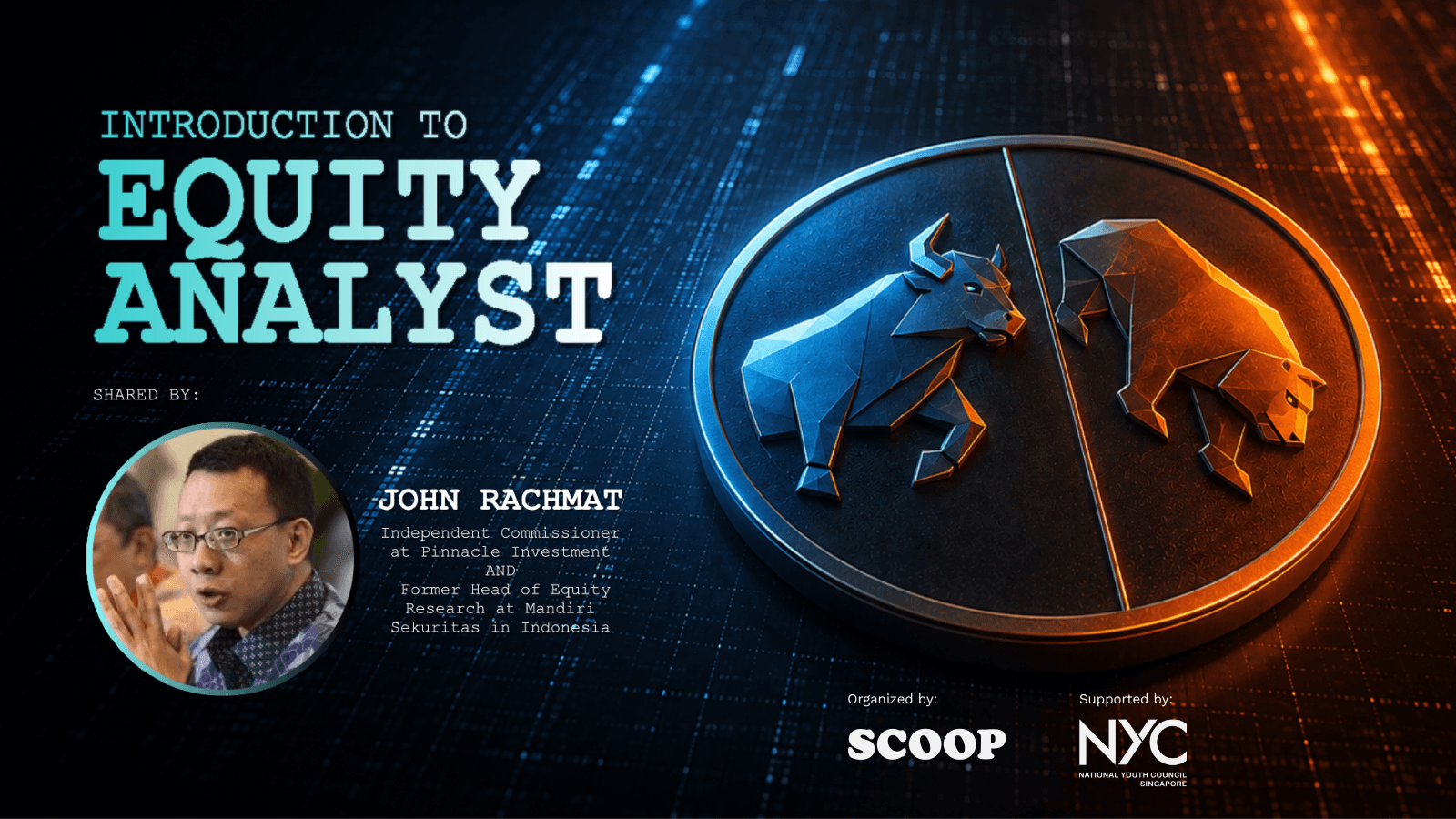 Image of event: Introduction to Equity Analysts with John Rachmat