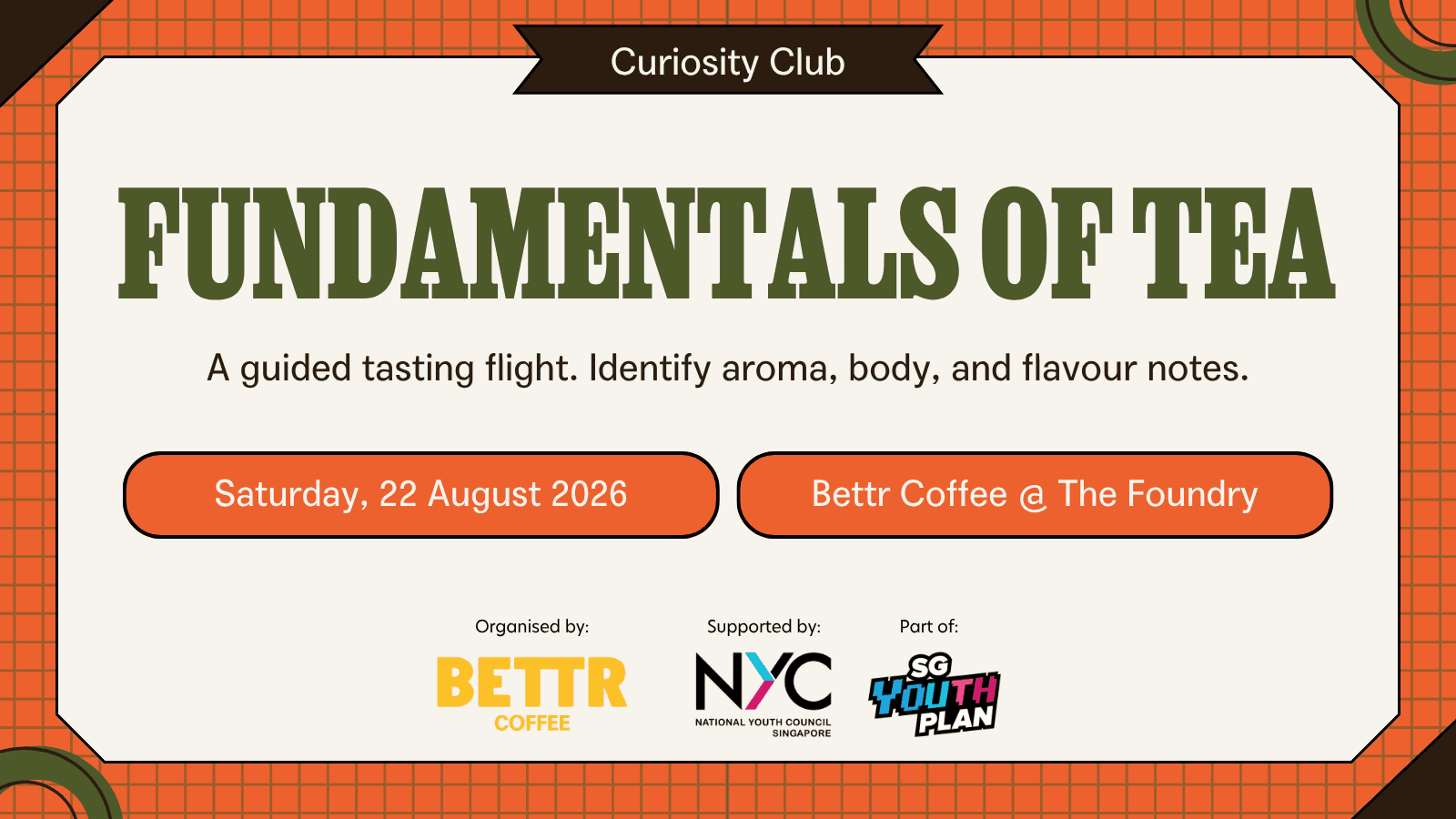 Image of event: 100% Unfiltered — Curiosity Club: Fundamentals of Tea