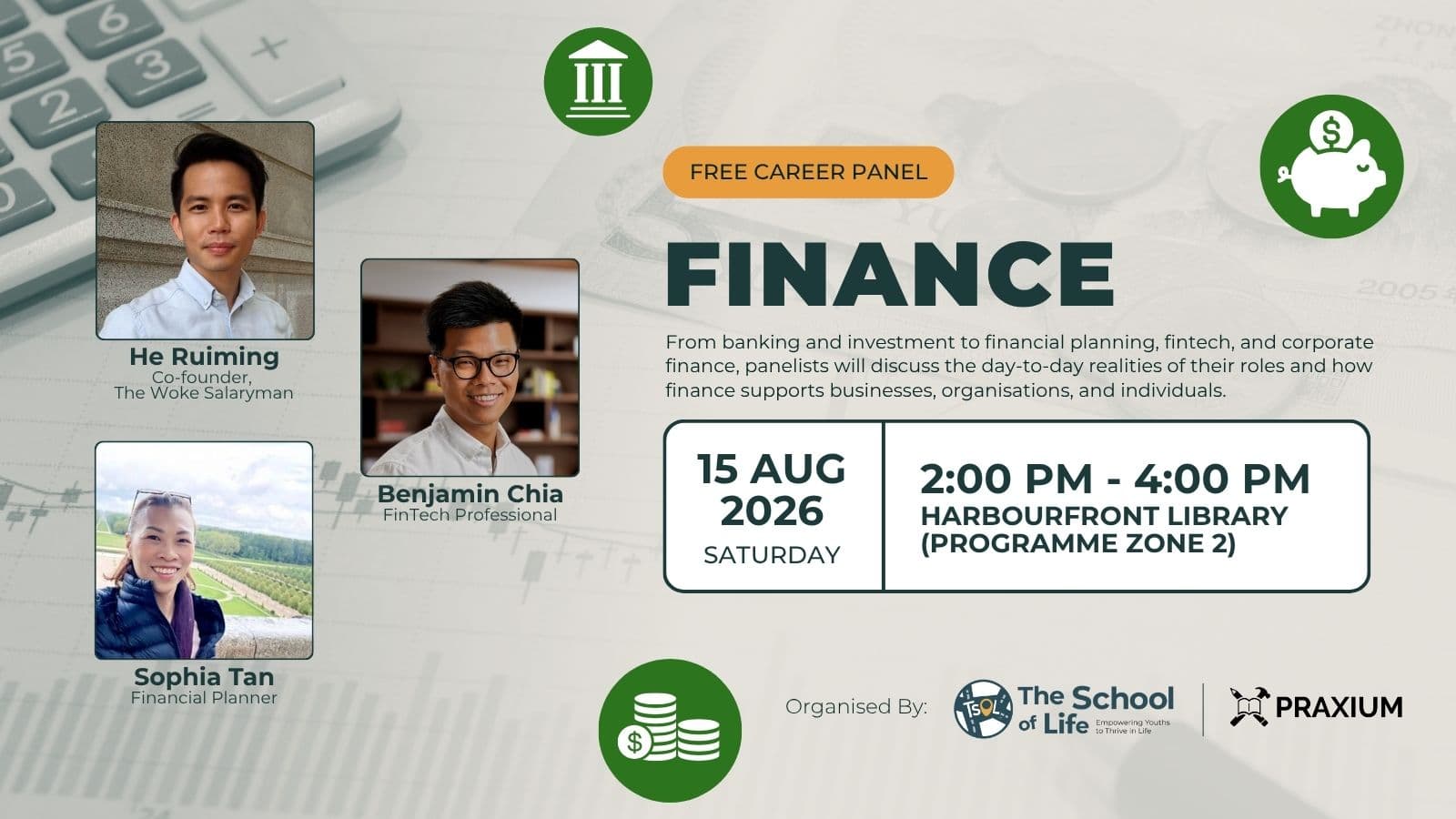 Image of event: Career Panel: Finance & Business