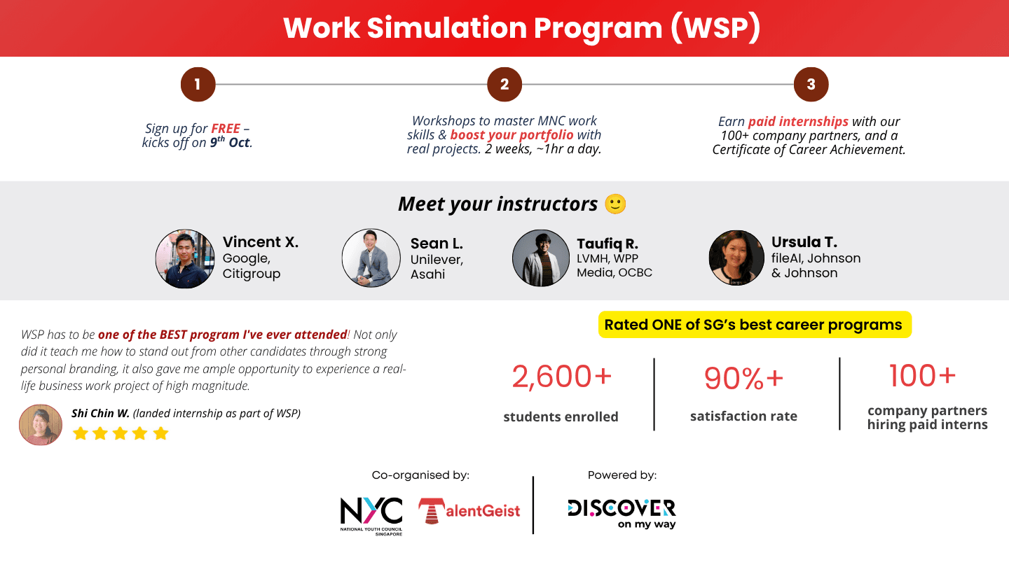 Image of event: Work Simulation Program -- Oct'26