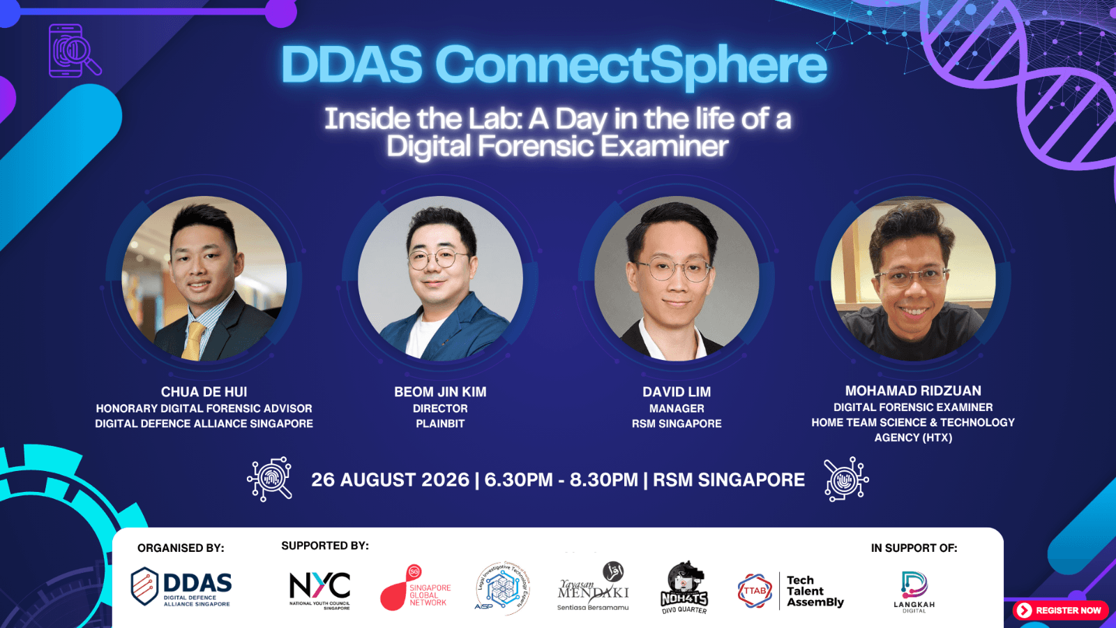 Image of event: DDAS ConnectSphere - Inside the Lab: A Day in the Life of a Digital Forensic Examiner