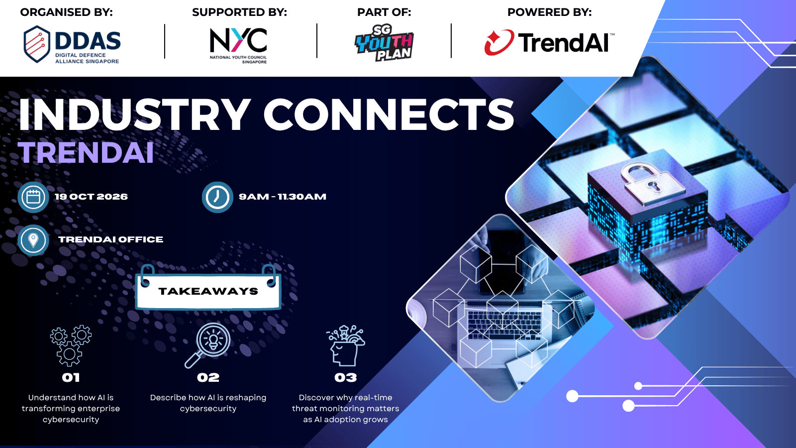 Image of event: Industry Connects - Visit to TrendAI | 19 Oct 2026