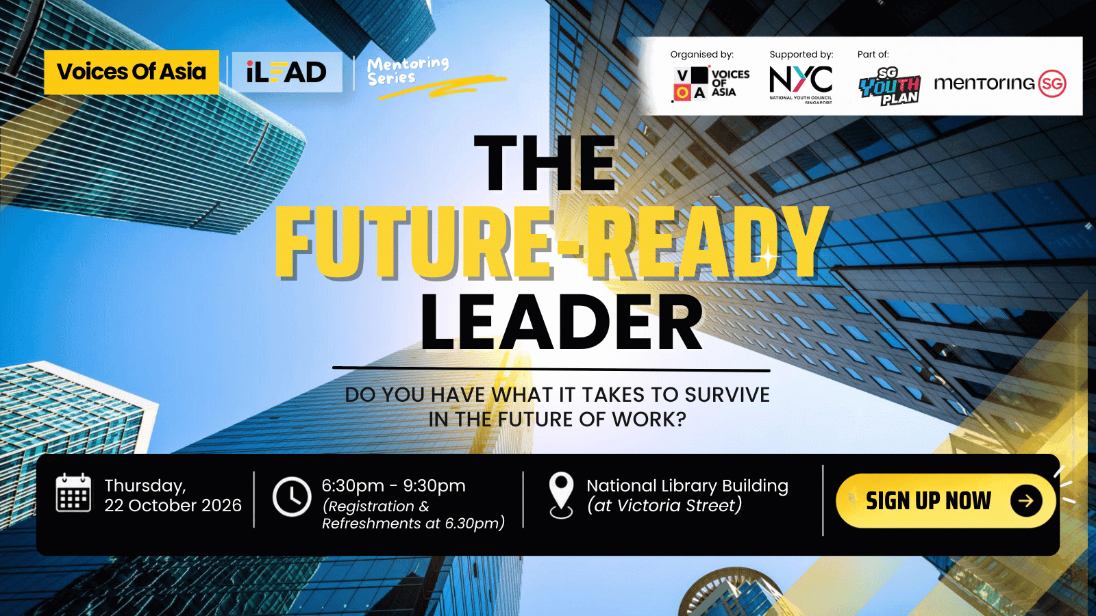 Image of event: Voices Of Asia iLEAD Mentoring Series | Session 1: Becoming a Future-Ready Leader