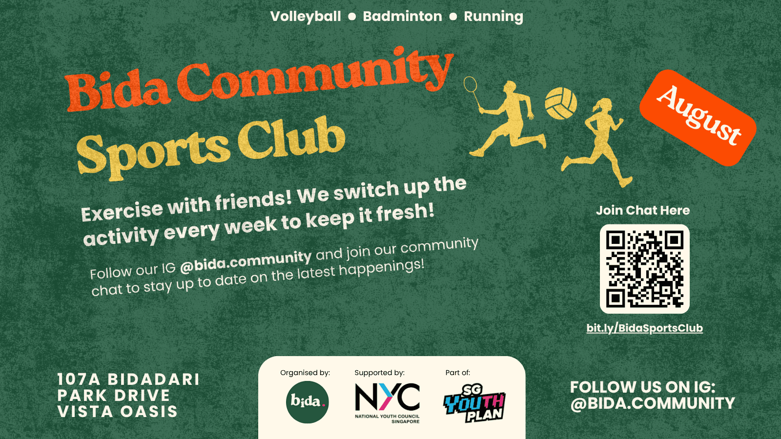 Image of event: Bida Community: Sports Club