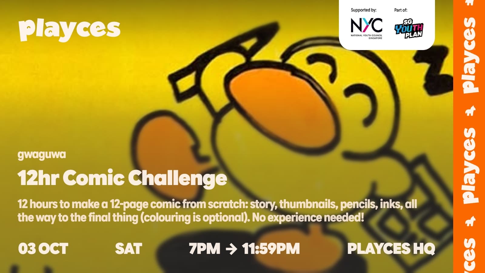Image of event: 12hr Comic Challenge
