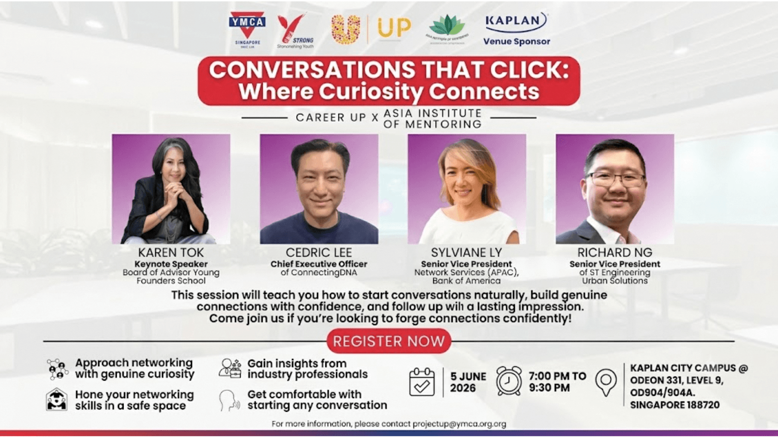 Image of event: Conversations That Click – Where Curiosity Connects