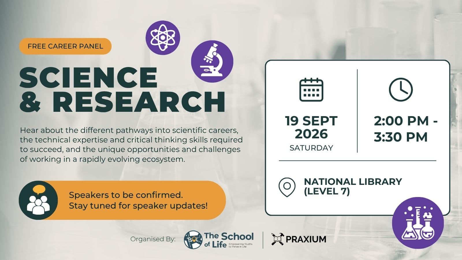 Image of event: Career Panel: Science & Research