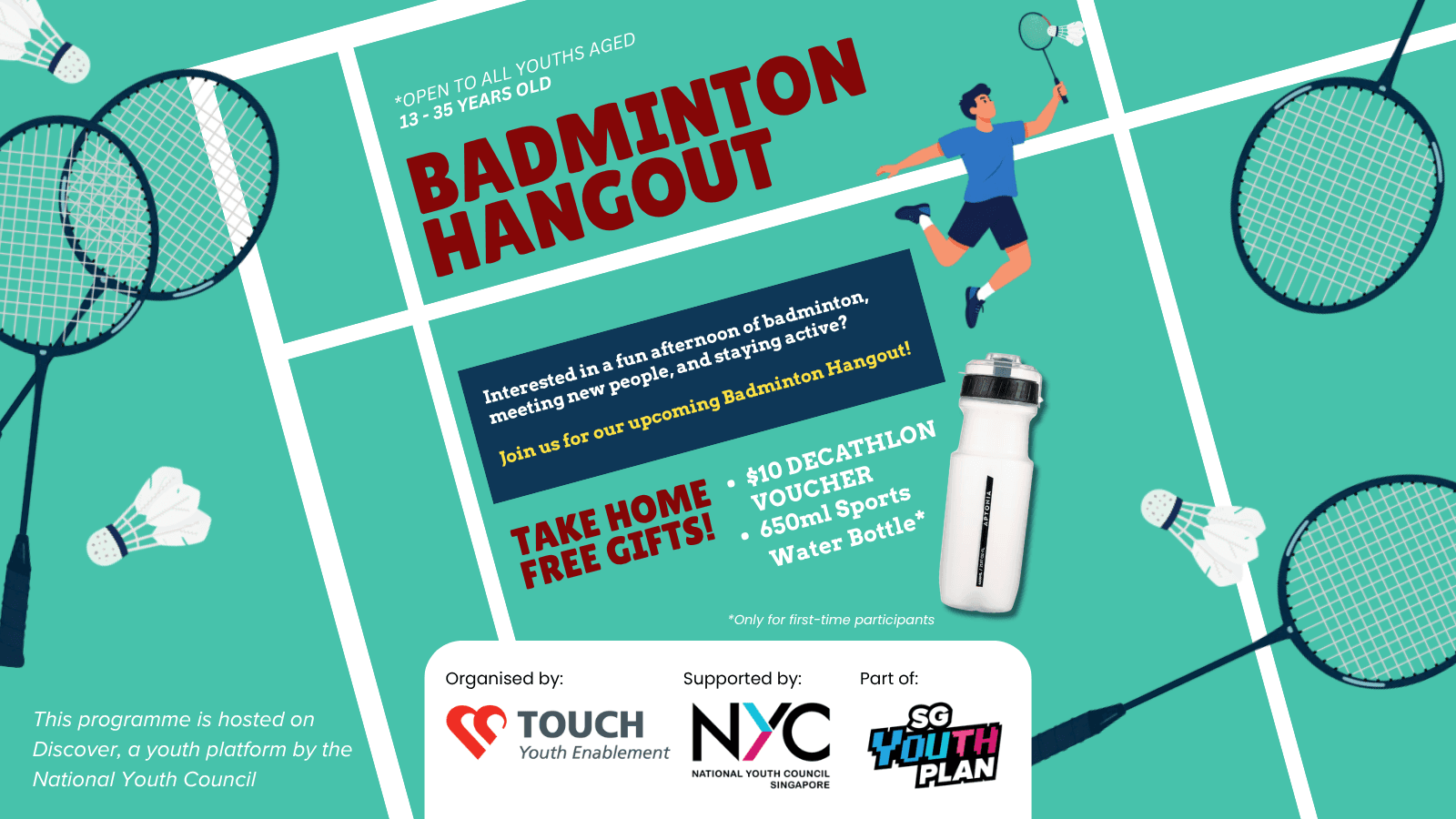 Image of event: Badminton Hangout